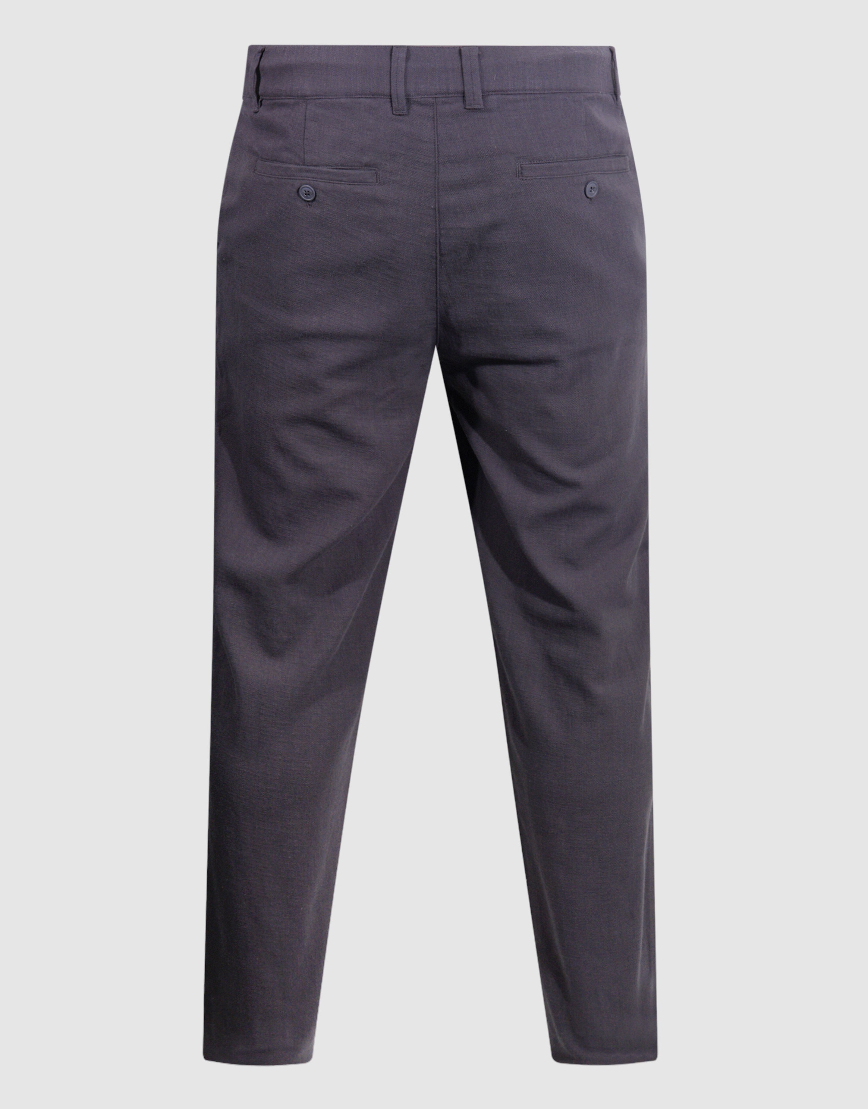 Structuur Regular Fit Broek Donkergrijs SHOEBY MEN