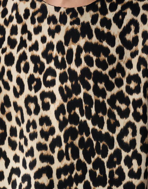 Leopard Puff Top Bruin SHOEBY GIRLS