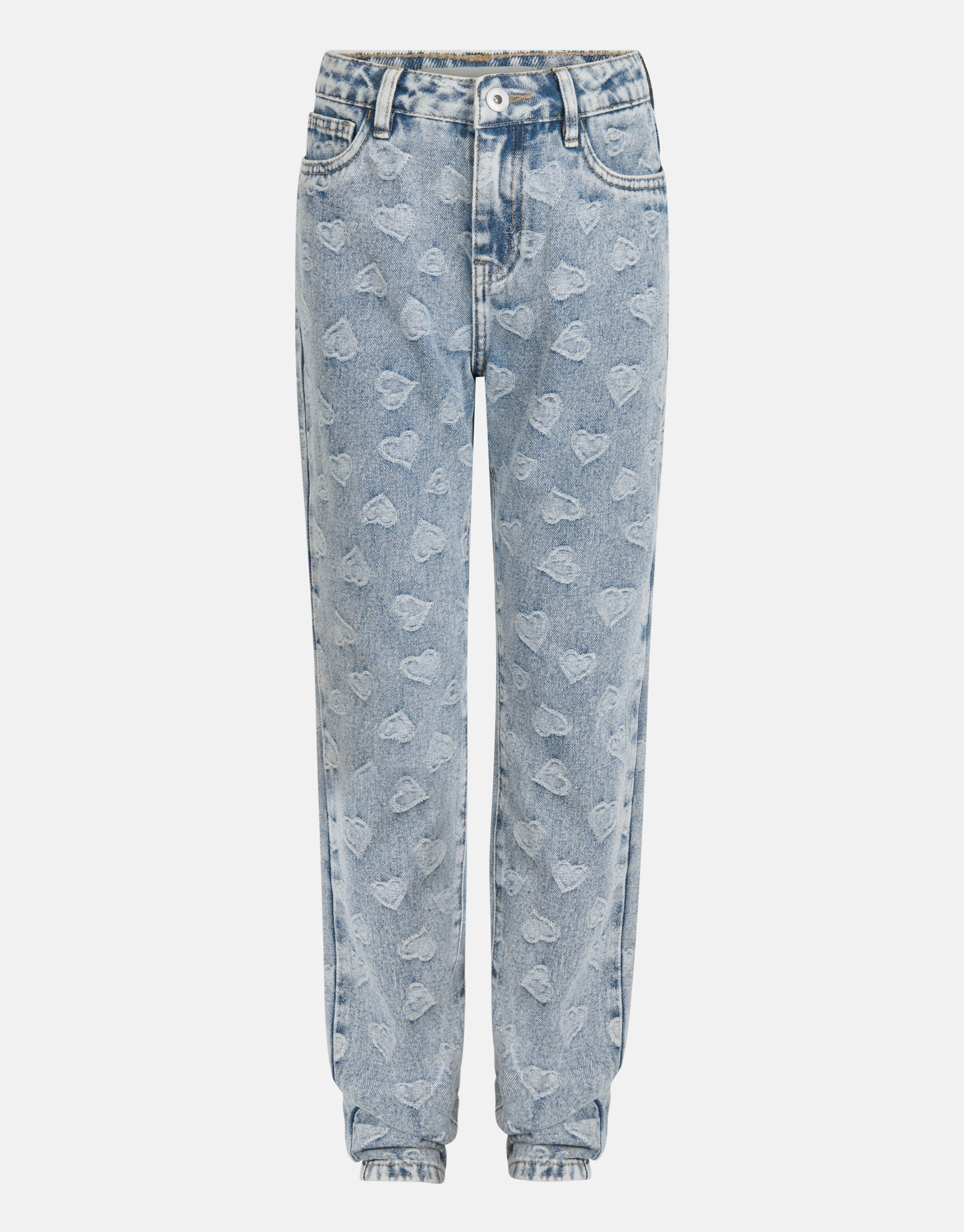 Jacquard Tapered Jeans Bleached SHOEBY GIRLS