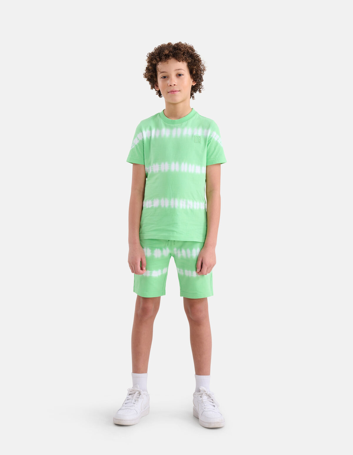 Tie Dye Short Groen SHOEBY BOYS