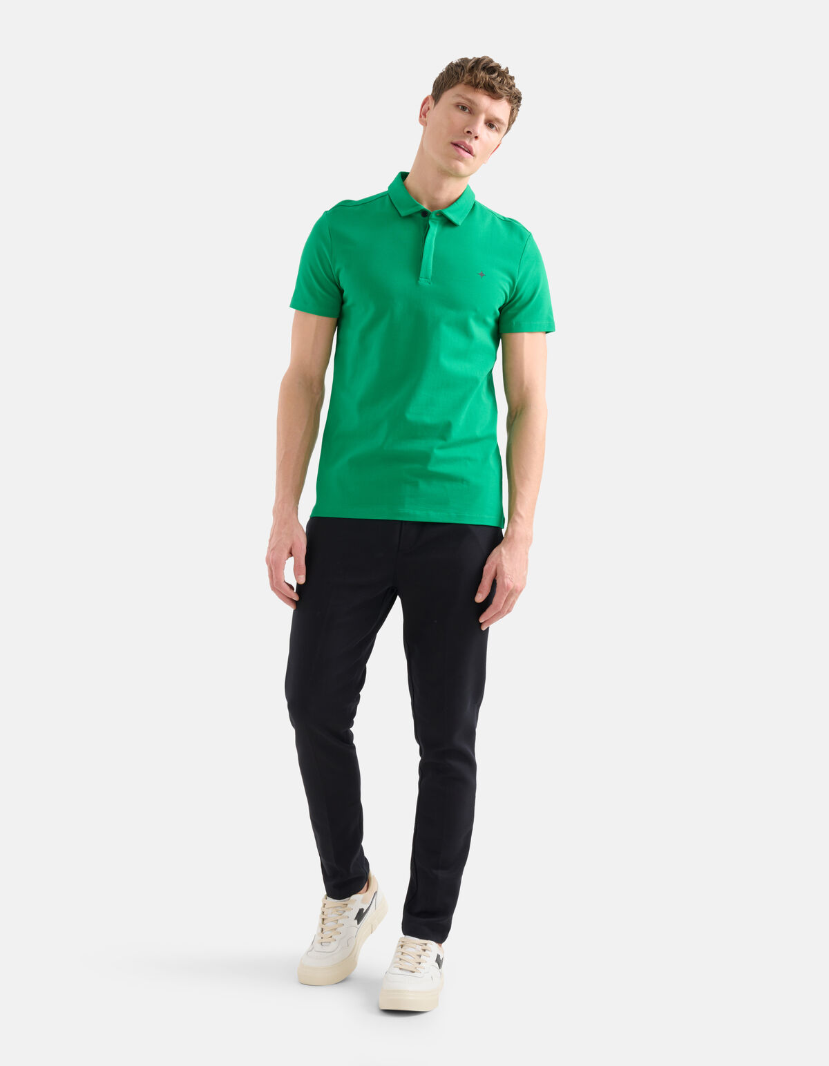 Jersey Polo Groen SHOEBY MEN