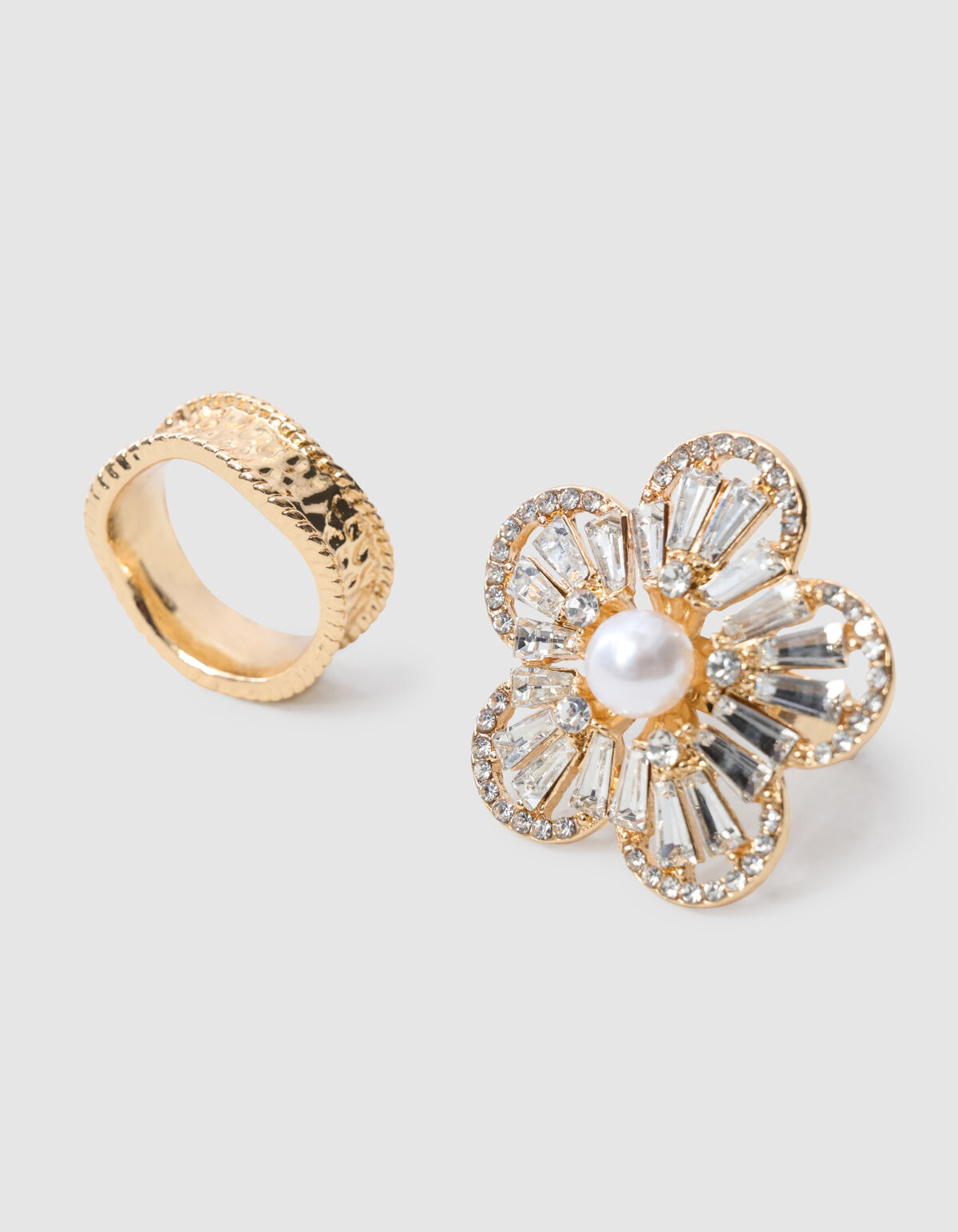 Strass Sjaal Bedel Set Goud SHOEBY ACCESSOIRES