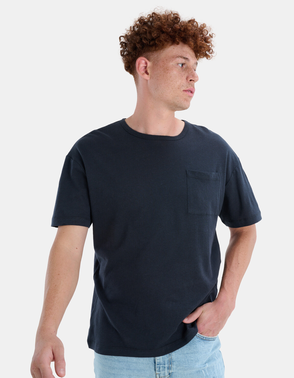 Linnen T-shirt REFILL