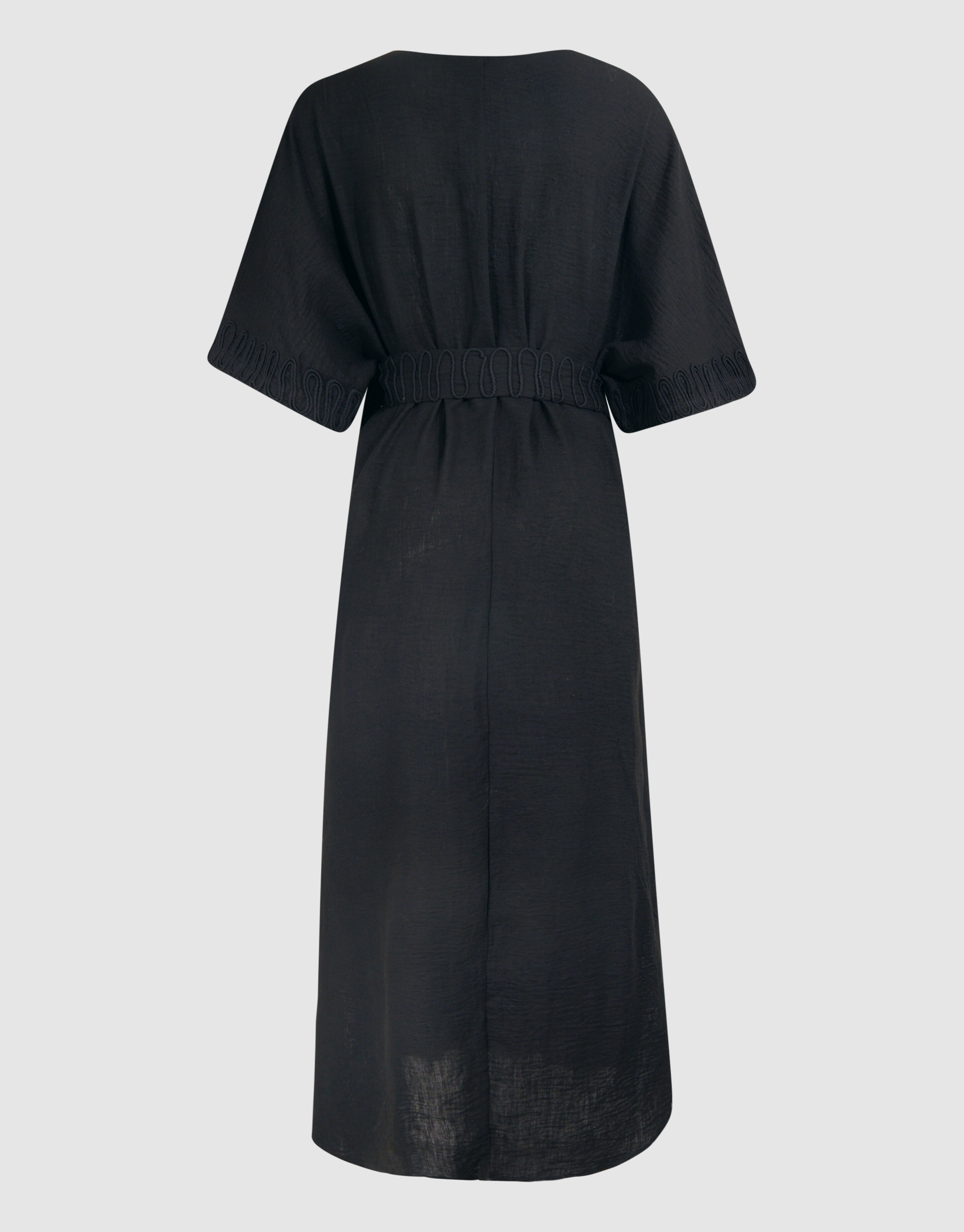 Tonal Maxi Jurk Zwart By Lonneke SHOEBY WOMEN
