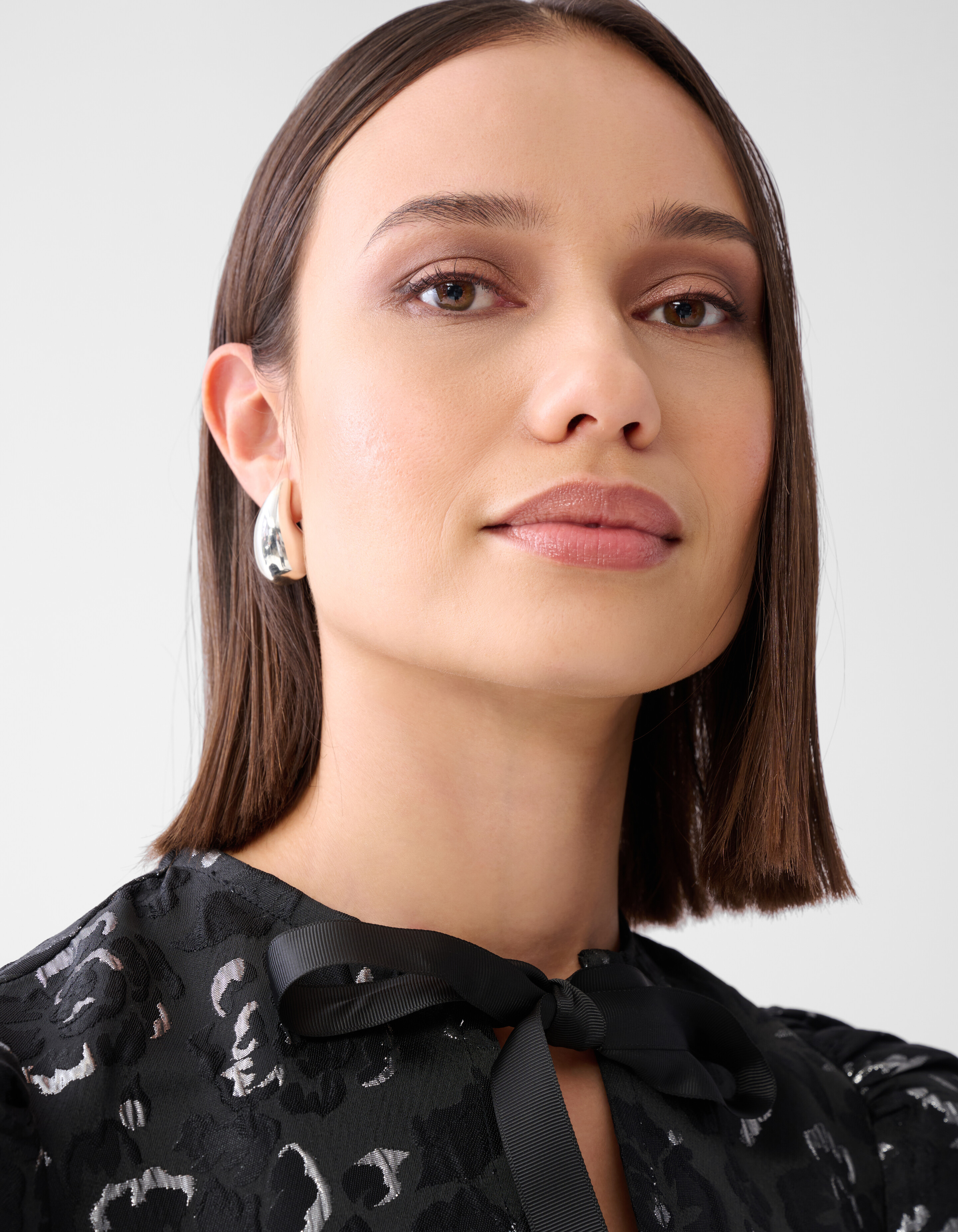 Jacquard Strik Top Zwart SHOEBY WOMEN