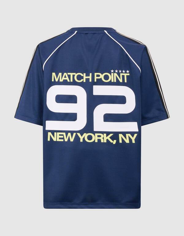 Sporty Tape T-shirt Donkerblauw SHOEBY BOYS