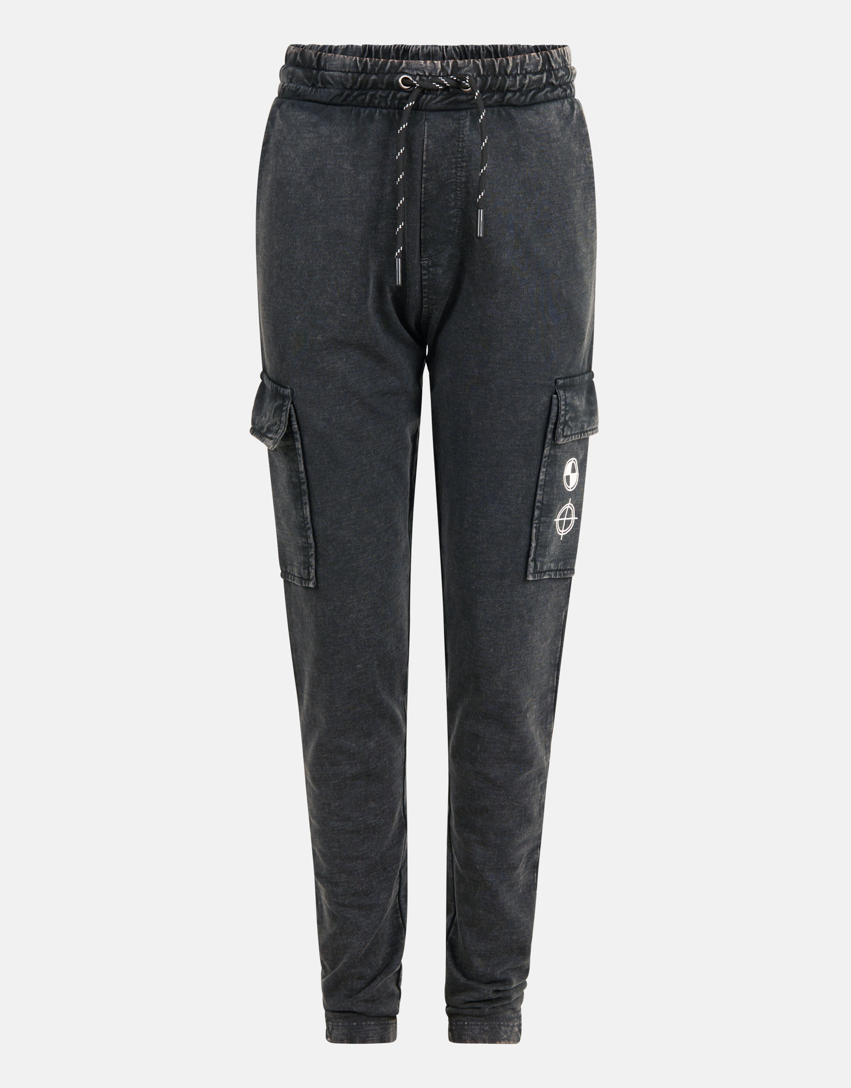 Cargo Washed Broek Donkergrijs SHOEBY BOYS