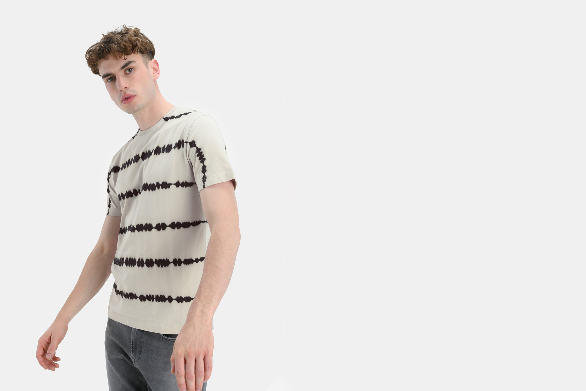 Tie Dye Stripe T-shirt REFILL