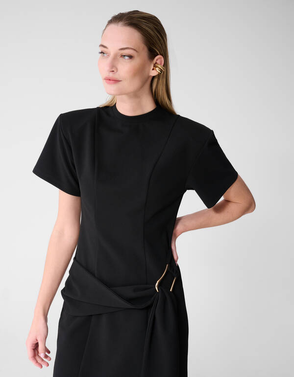 Mini Jurk Zwart By Fred SHOEBY WOMEN