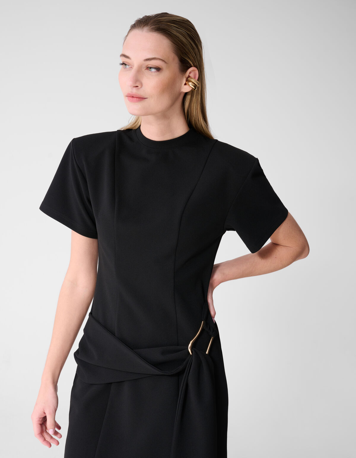 Mini Jurk Zwart By Fred SHOEBY WOMEN