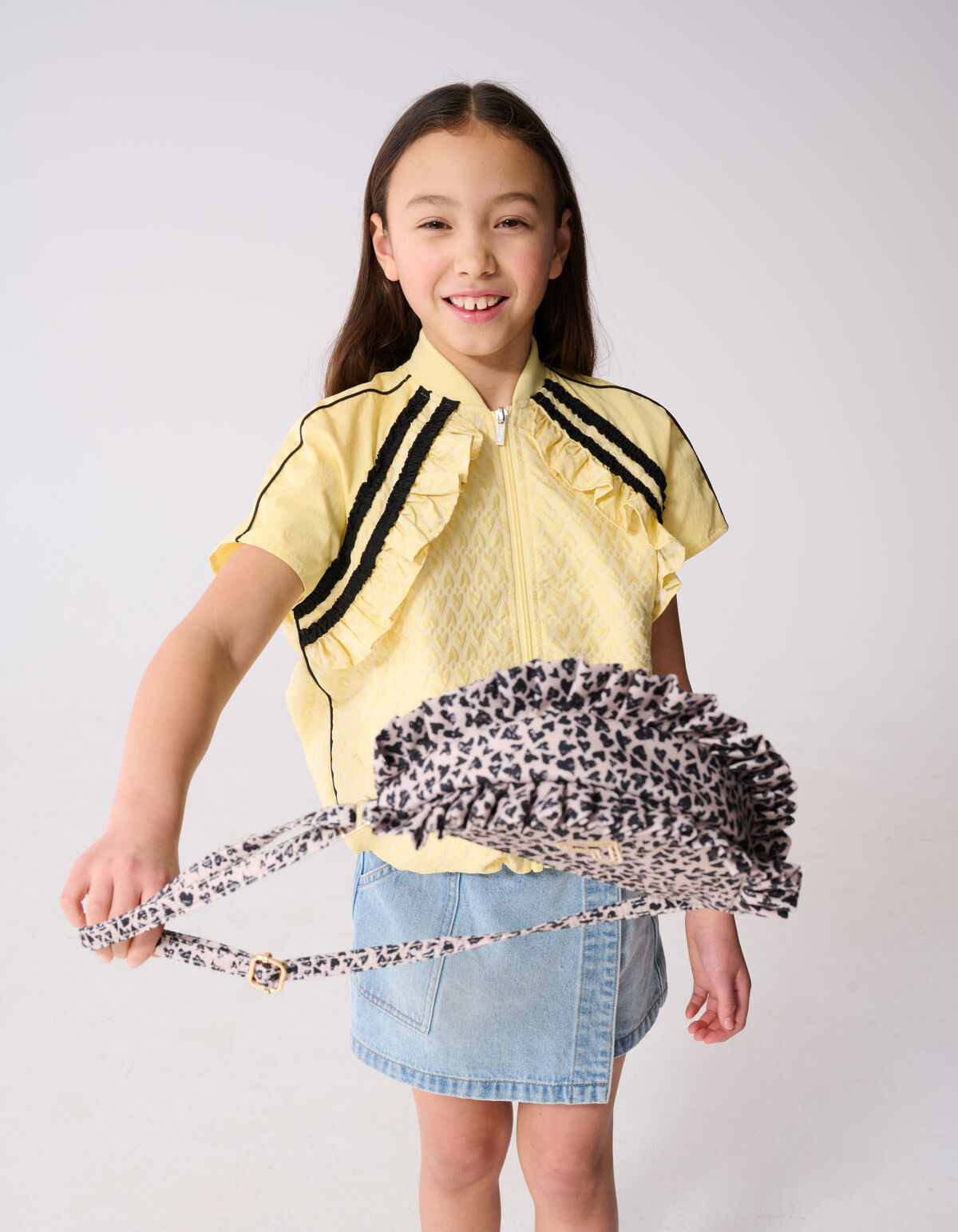 Ruffle Heart Jack Lichtgeel SHOEBY GIRLS