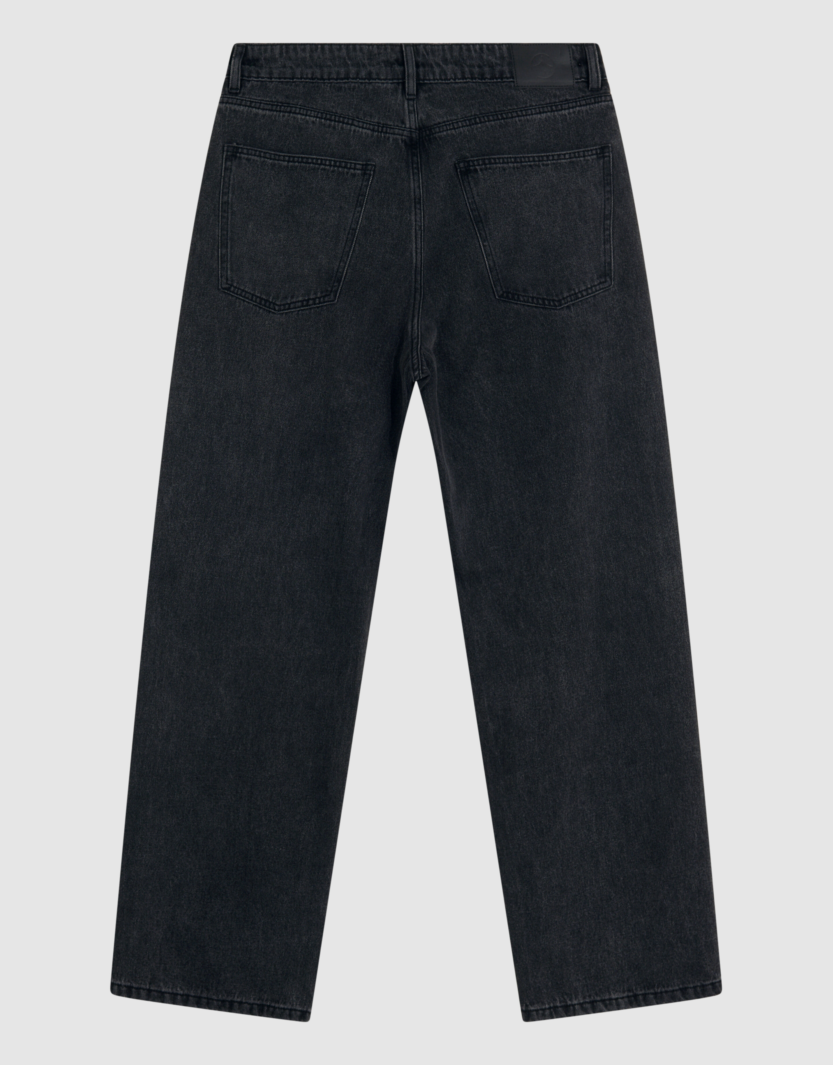 Baggy Fit Jeans Donkergrijs L33 SHOEBY MEN