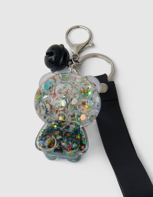 Galaxy Beer Sleutelhanger Zwart SHOEBY ACCESSOIRES