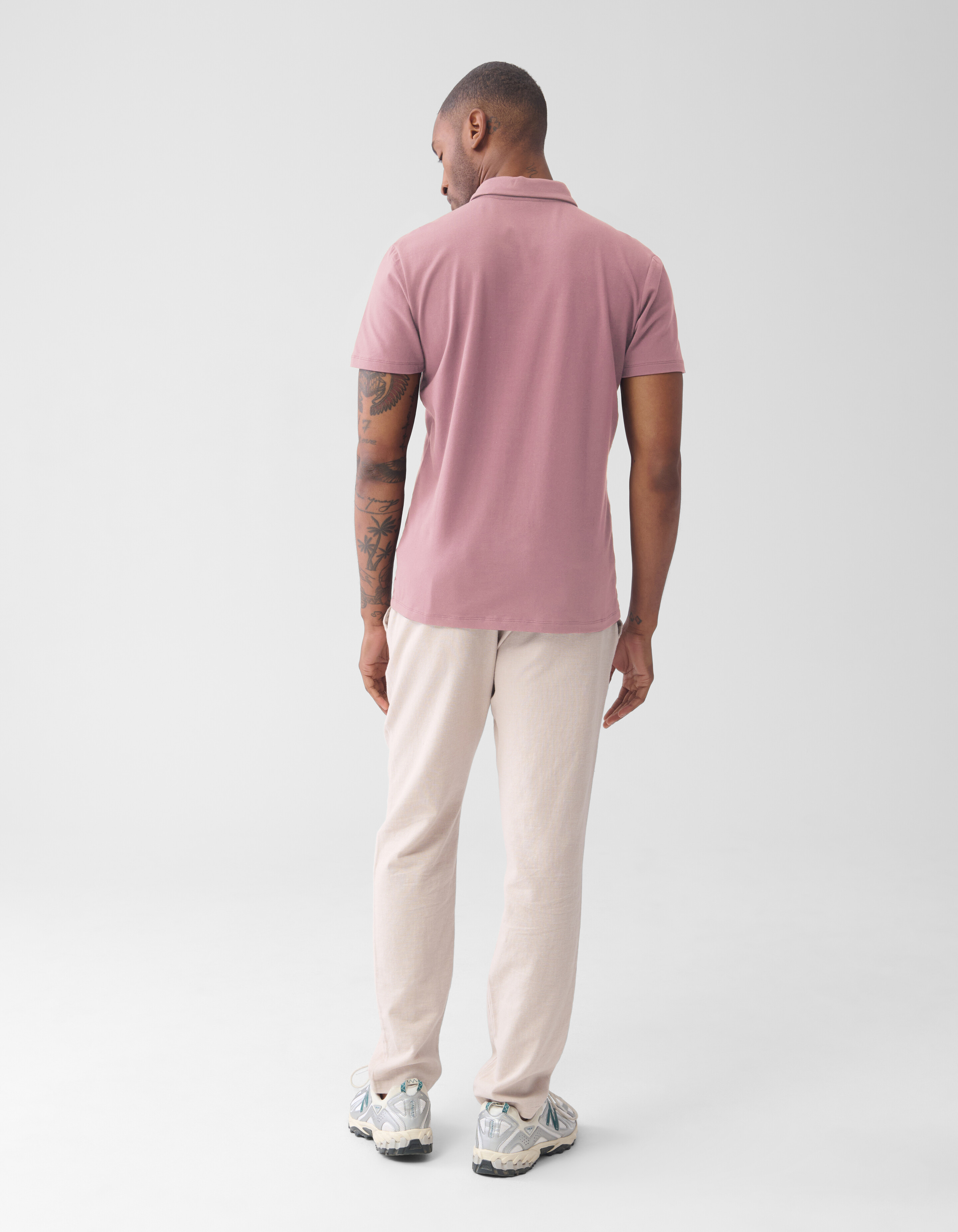 Jersey Polo Roze SHOEBY MEN