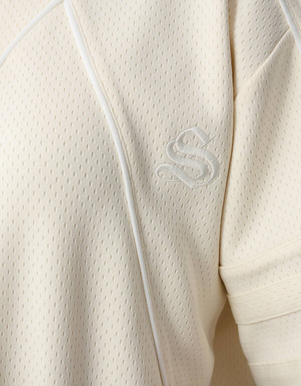 Mesh Piping Jack Gebroken Wit SHOEBY WOMEN