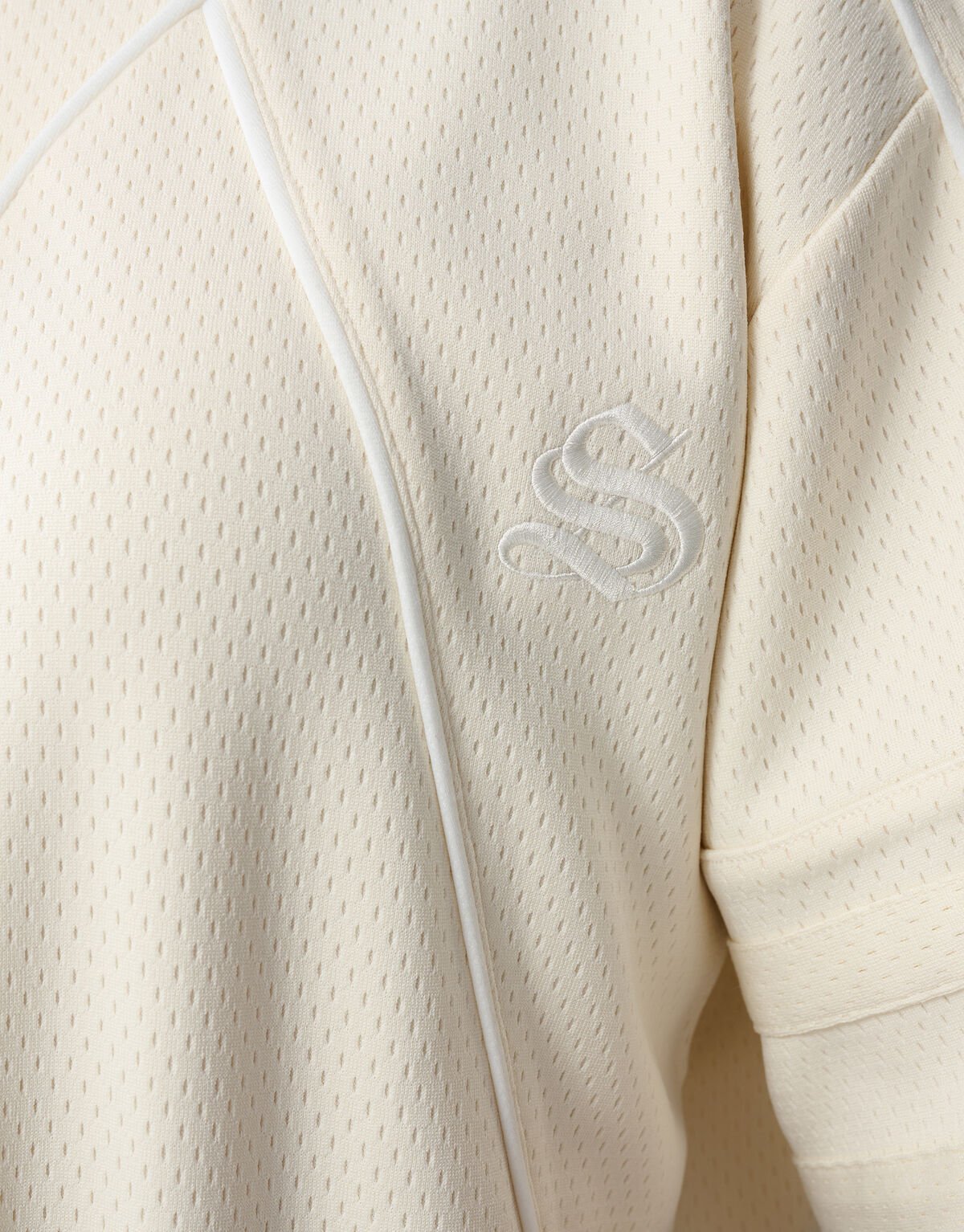 Mesh Piping Jack Gebroken Wit SHOEBY WOMEN