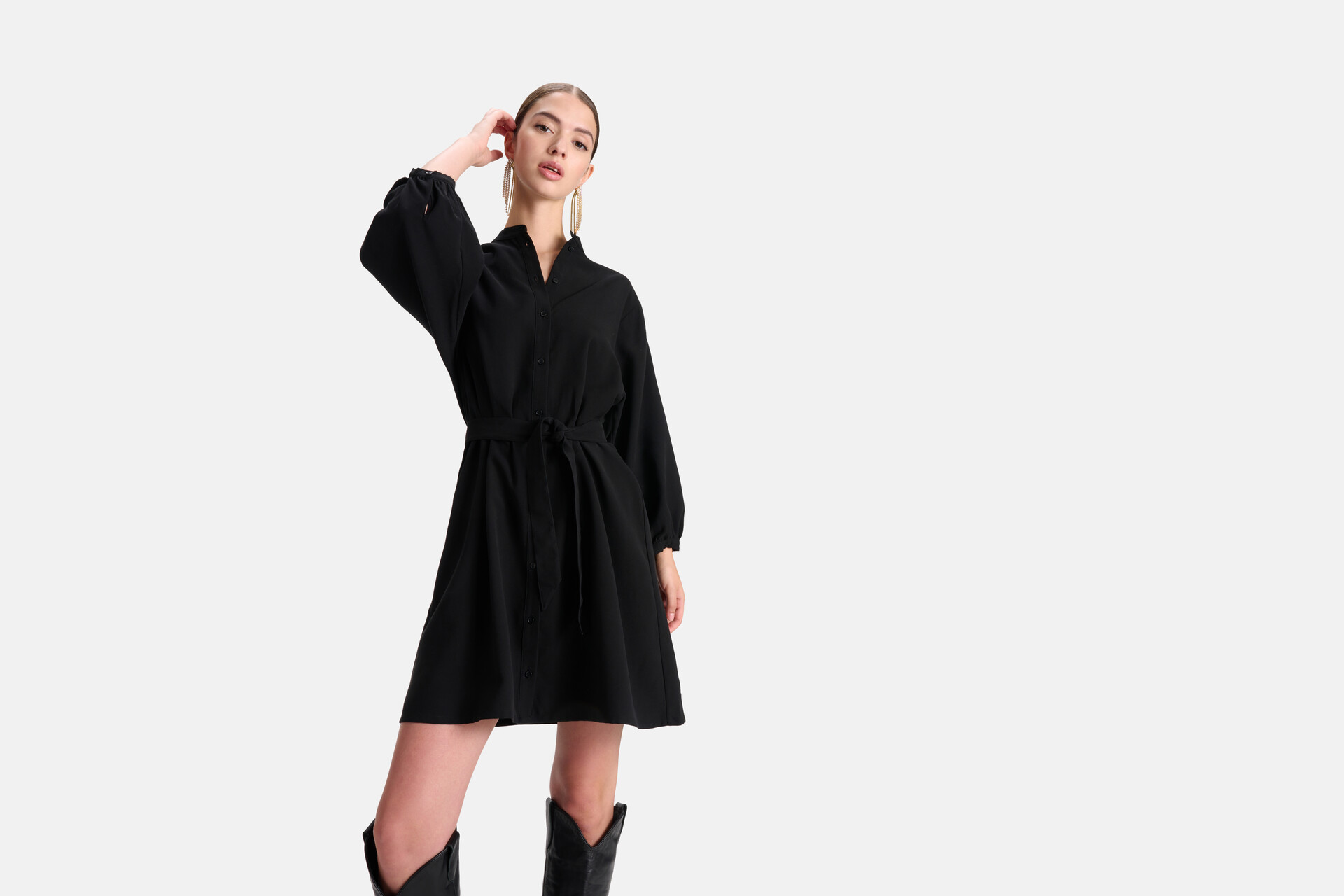 Jurk Zwart SHOEBY WOMEN