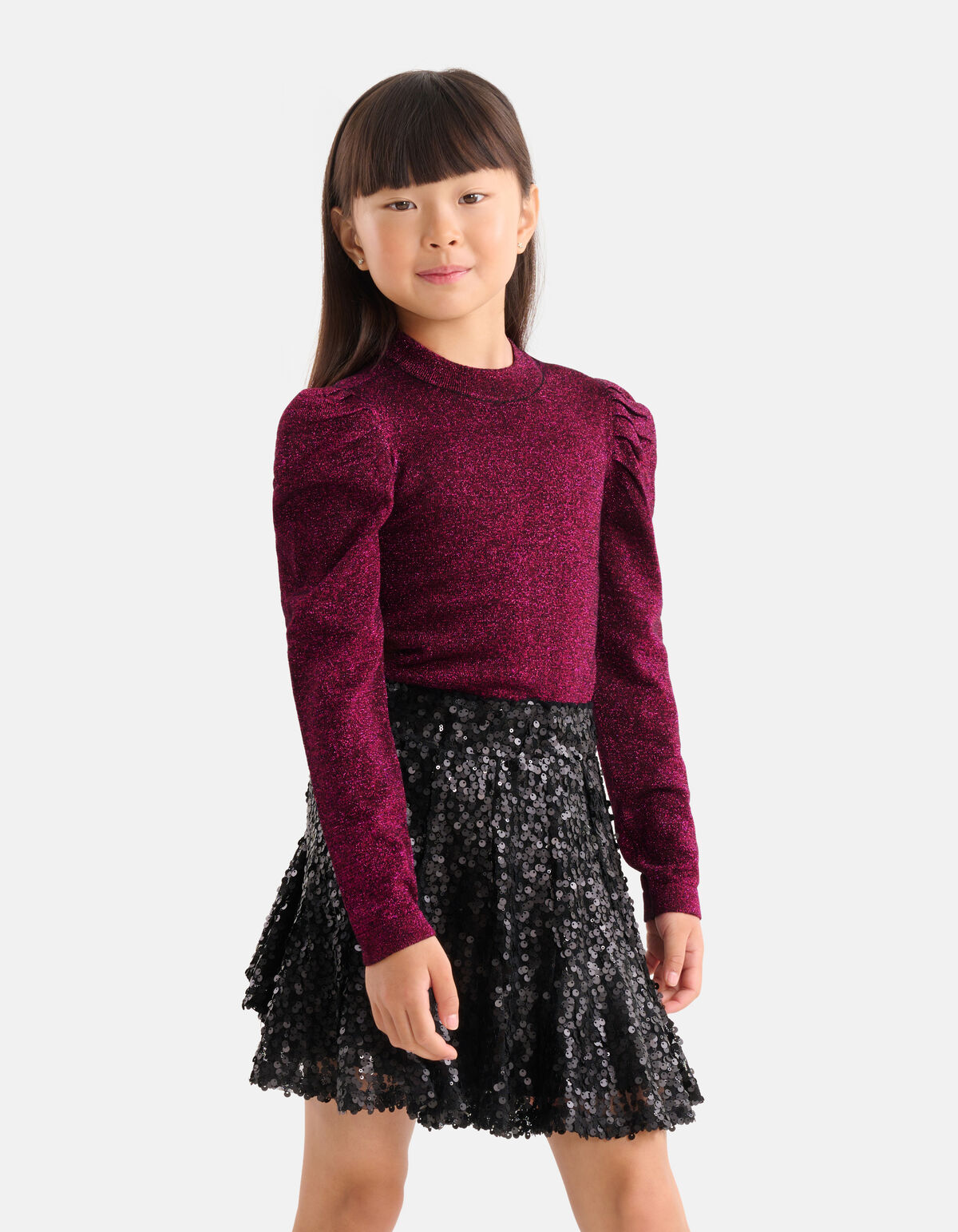 Lurex Top Roze SHOEBY GIRLS