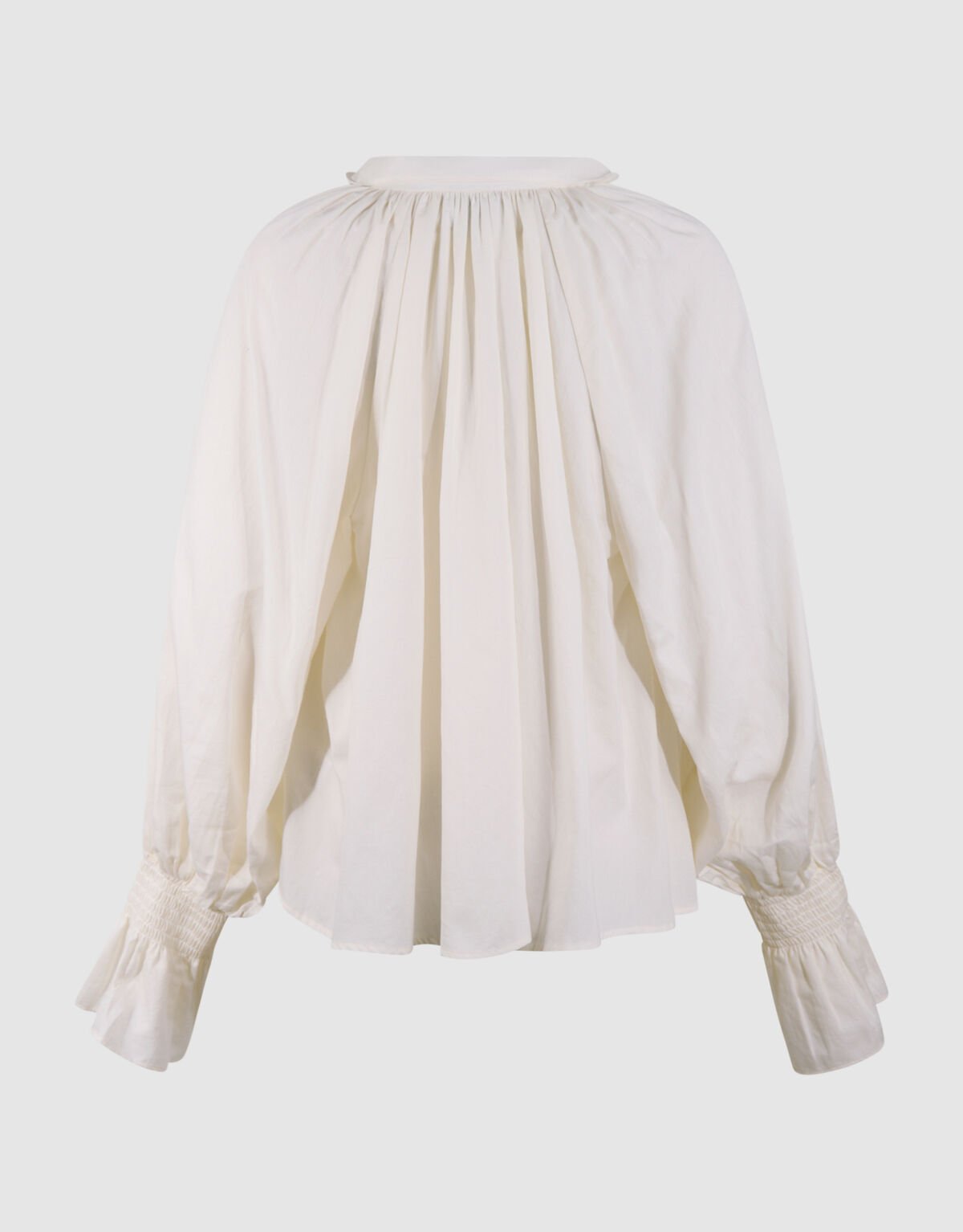 Oversized Smock Sleeve Blouse Wit SHOEBY WOMEN