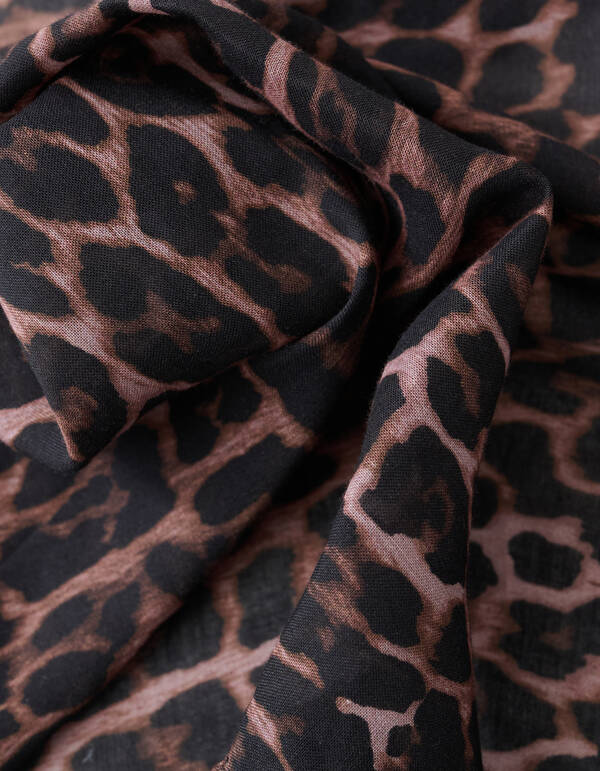 Leopard Bandana Bruin SHOEBY ACCESSOIRES