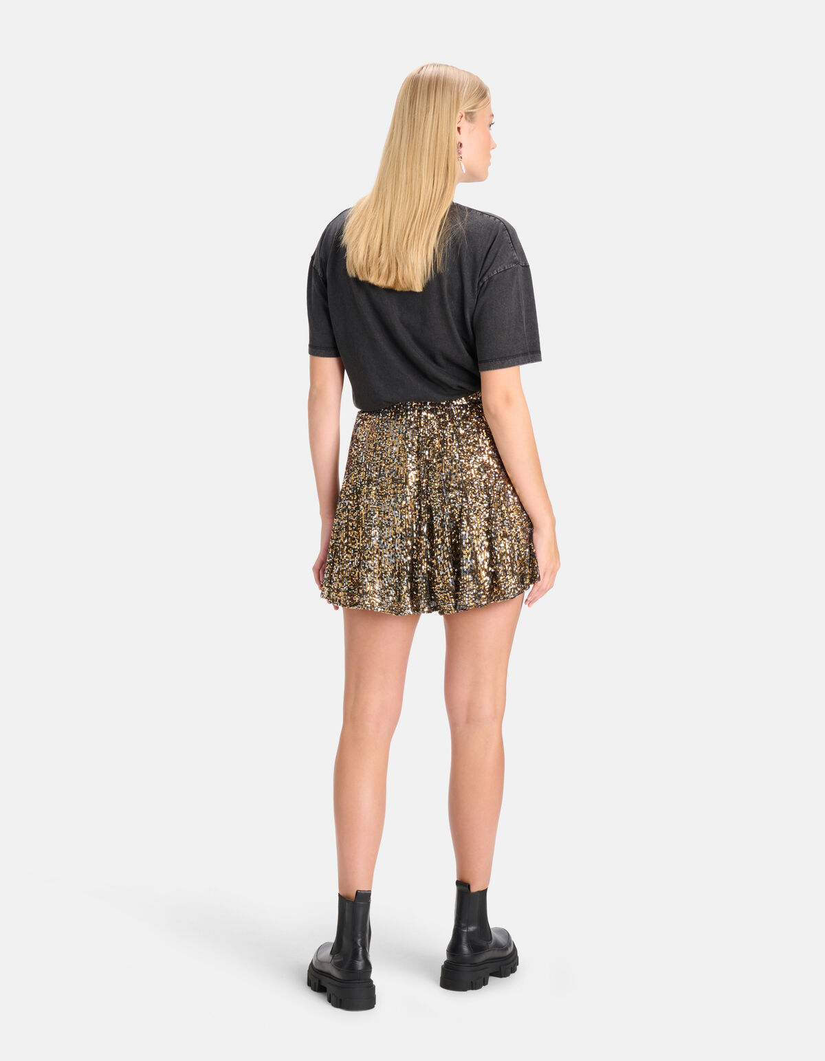 Pailletten Rok Goud/Zilver By Nicolette SHOEBY WOMEN