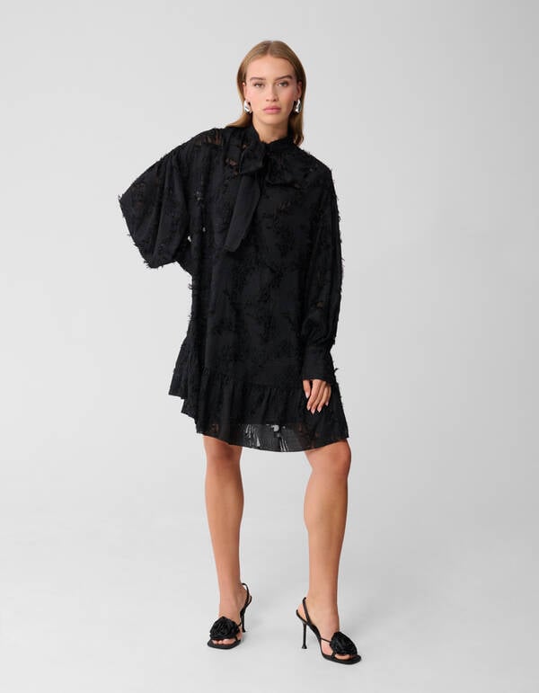 Strik Mini Jurk Zwart SHOEBY WOMEN