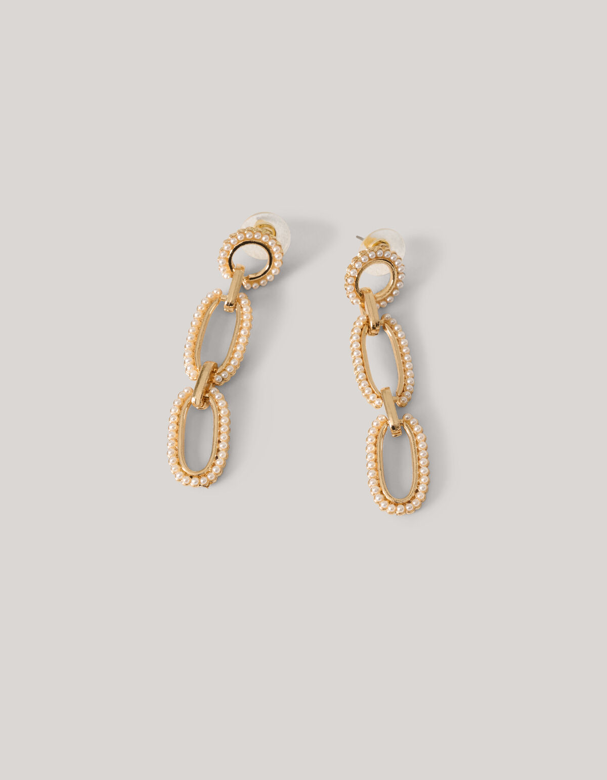 Pearly Chain Oorbellen Goud SHOEBY ACCESSOIRES