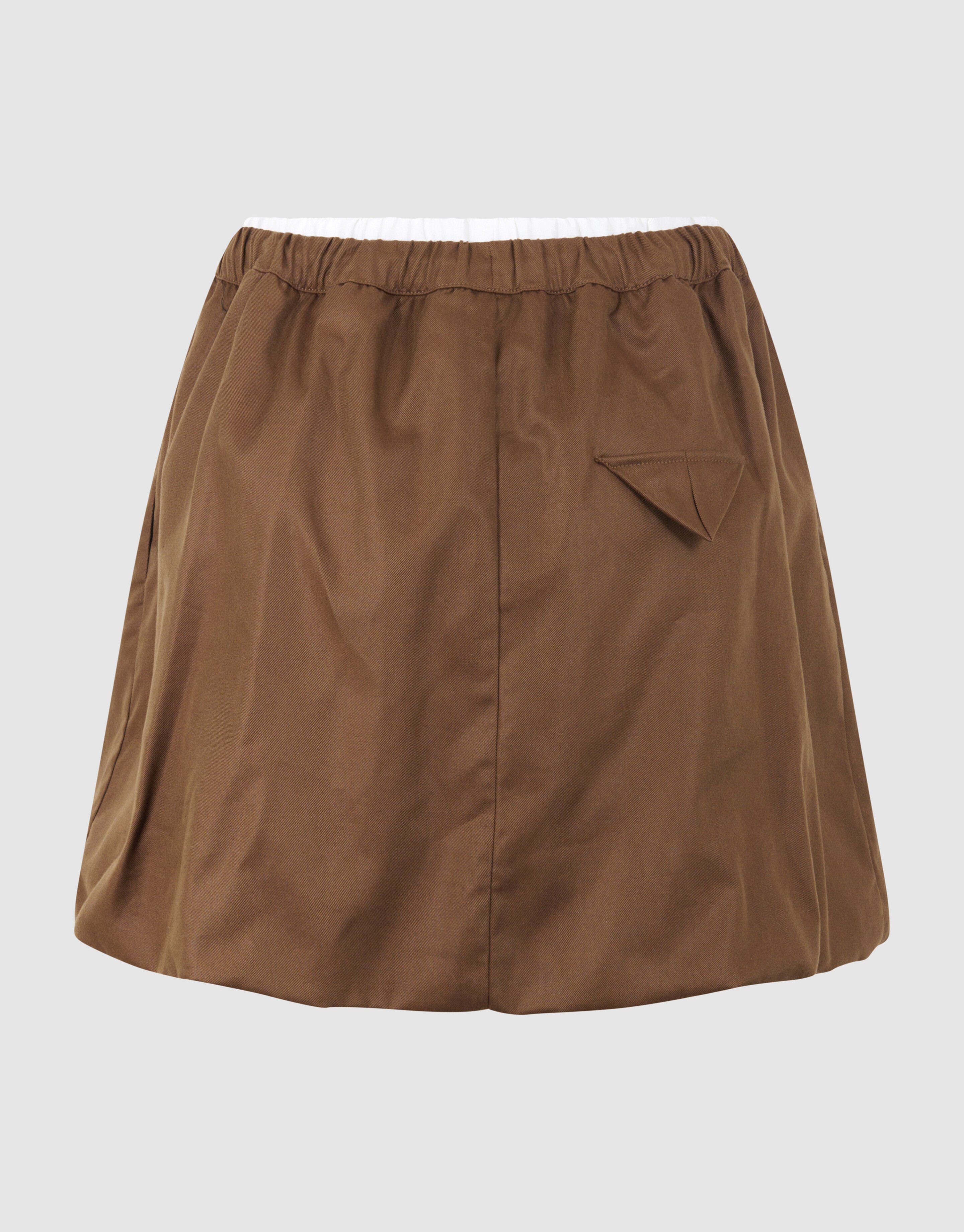 Cargo Balloon Mini Rok Bruin SHOEBY WOMEN