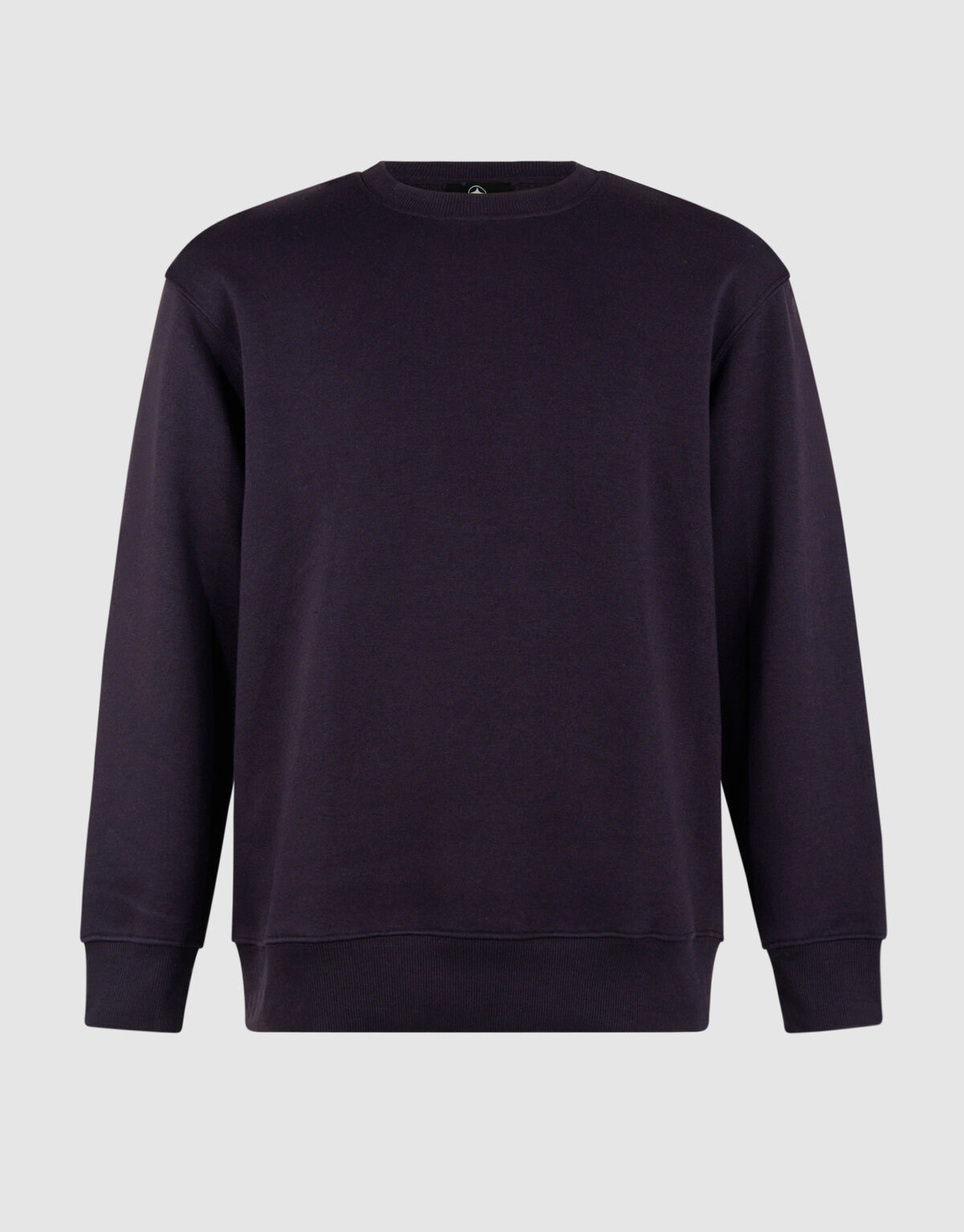 Cord Artwork Sweater Donkerrood SHOEBY MEN