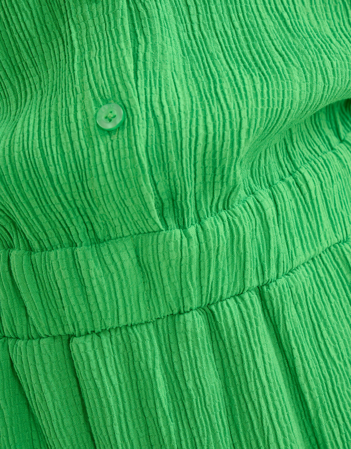 Crinkle Jumpsuit Groen SHOEBY GIRLS