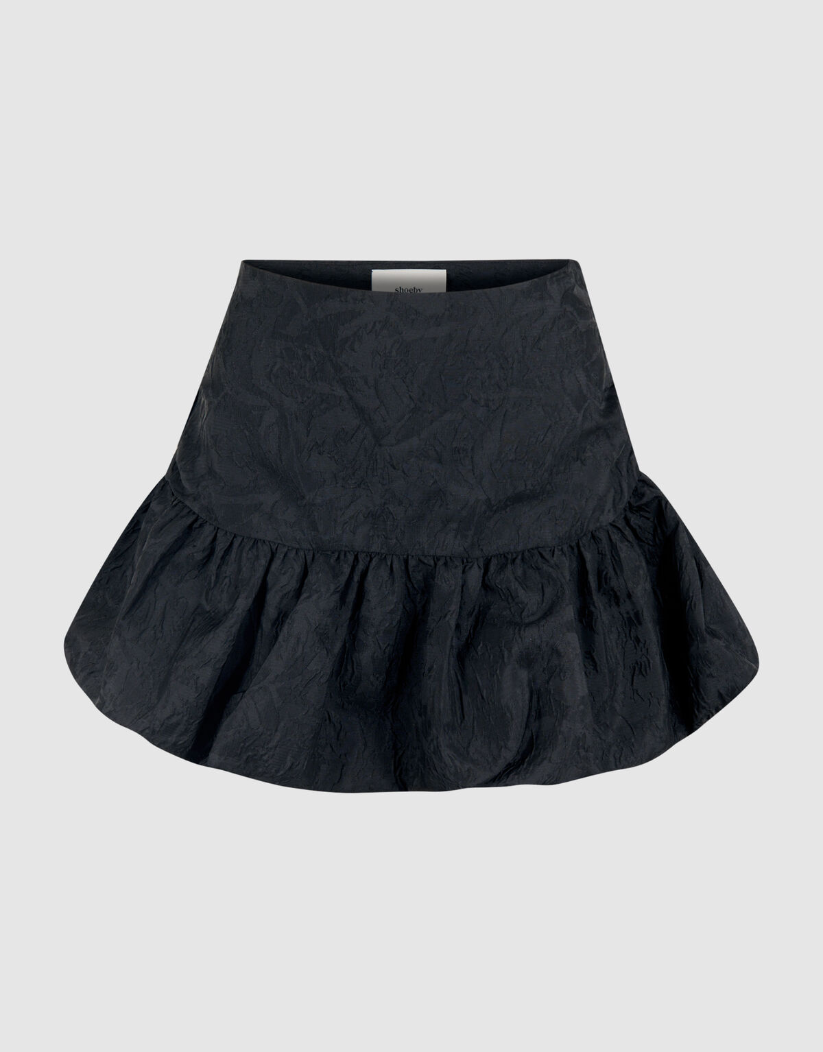 Jacquard Mini Rok Zwart SHOEBY WOMEN