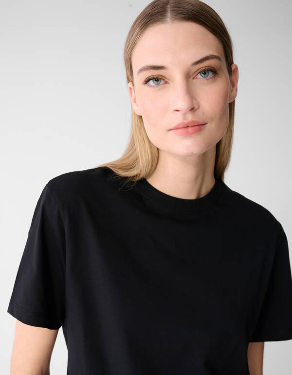 Basis T-shirt Zwart SHOEBY WOMEN