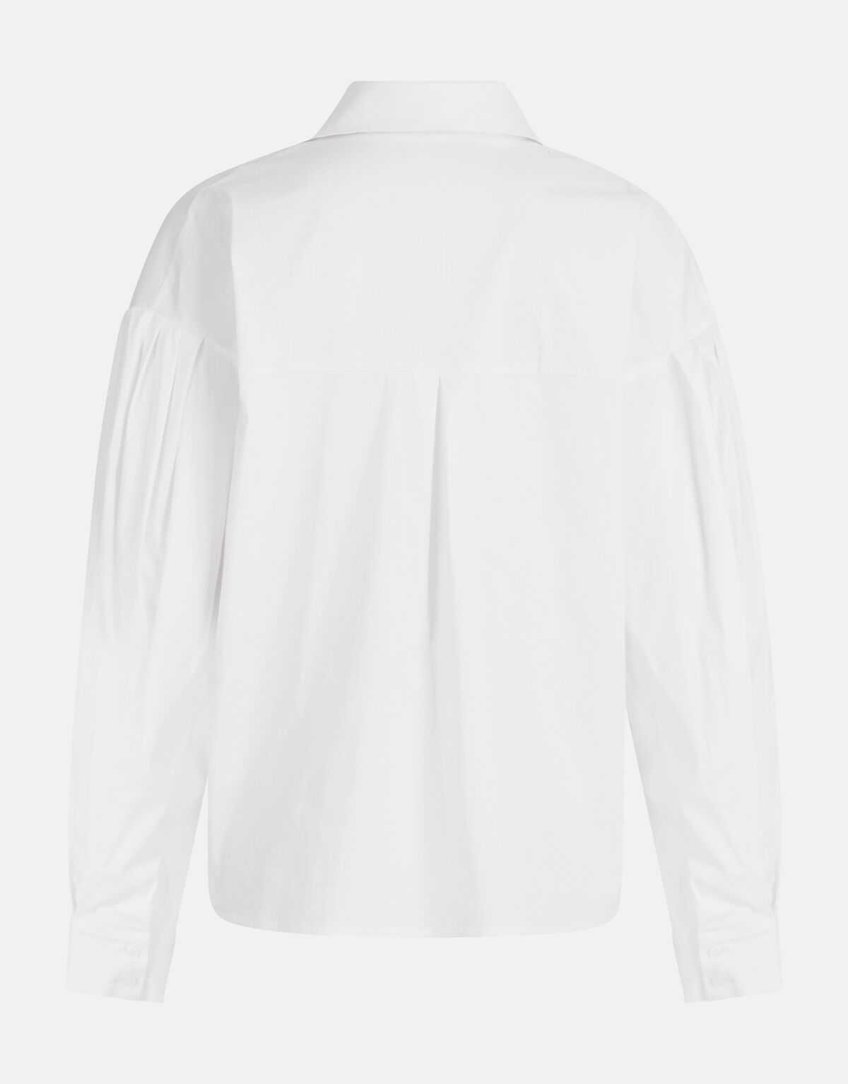 Poplin Blouse Wit SHOEBY WOMEN