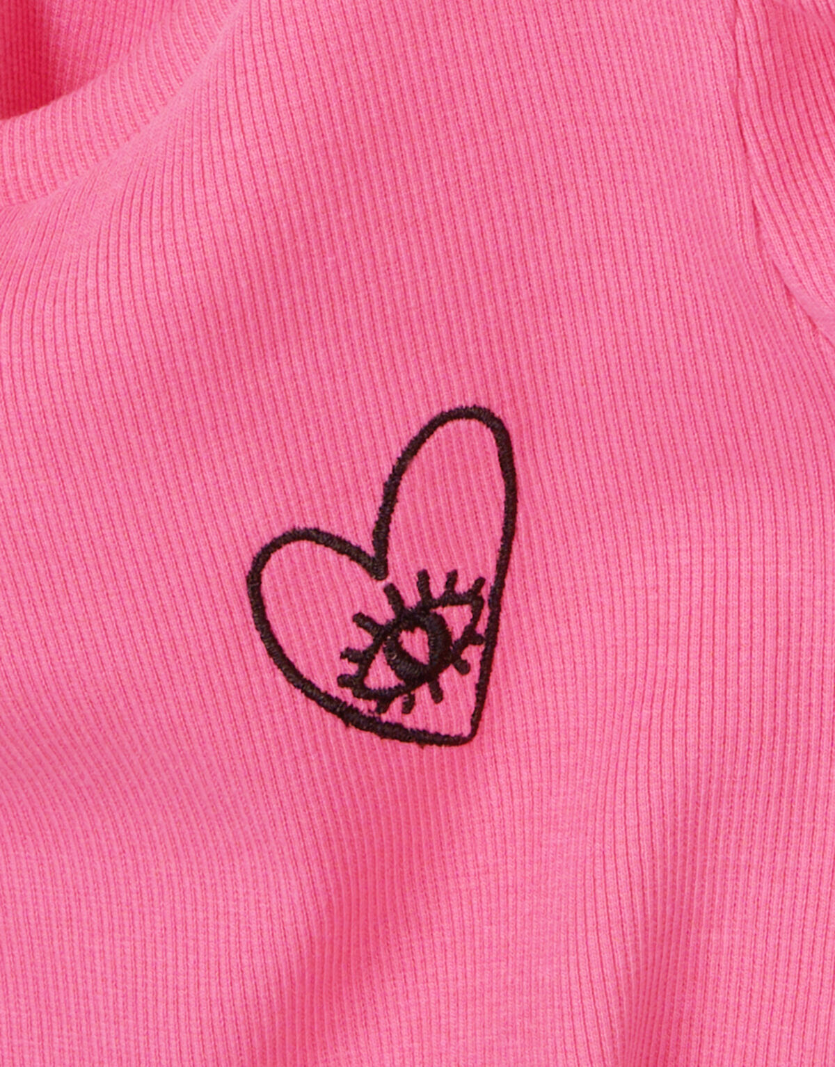 Rib Jurk Roze SHOEBY GIRLS