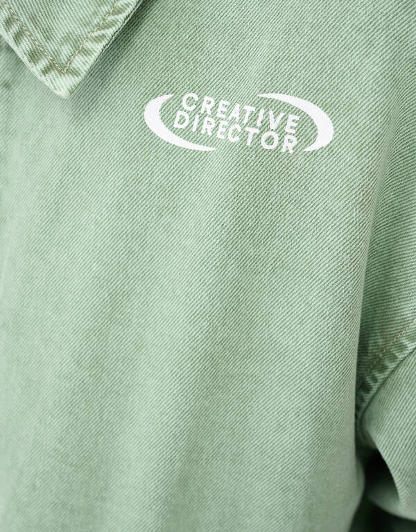 Creative Artwork Bomber Jack Lichtgroen SHOEBY BOYS