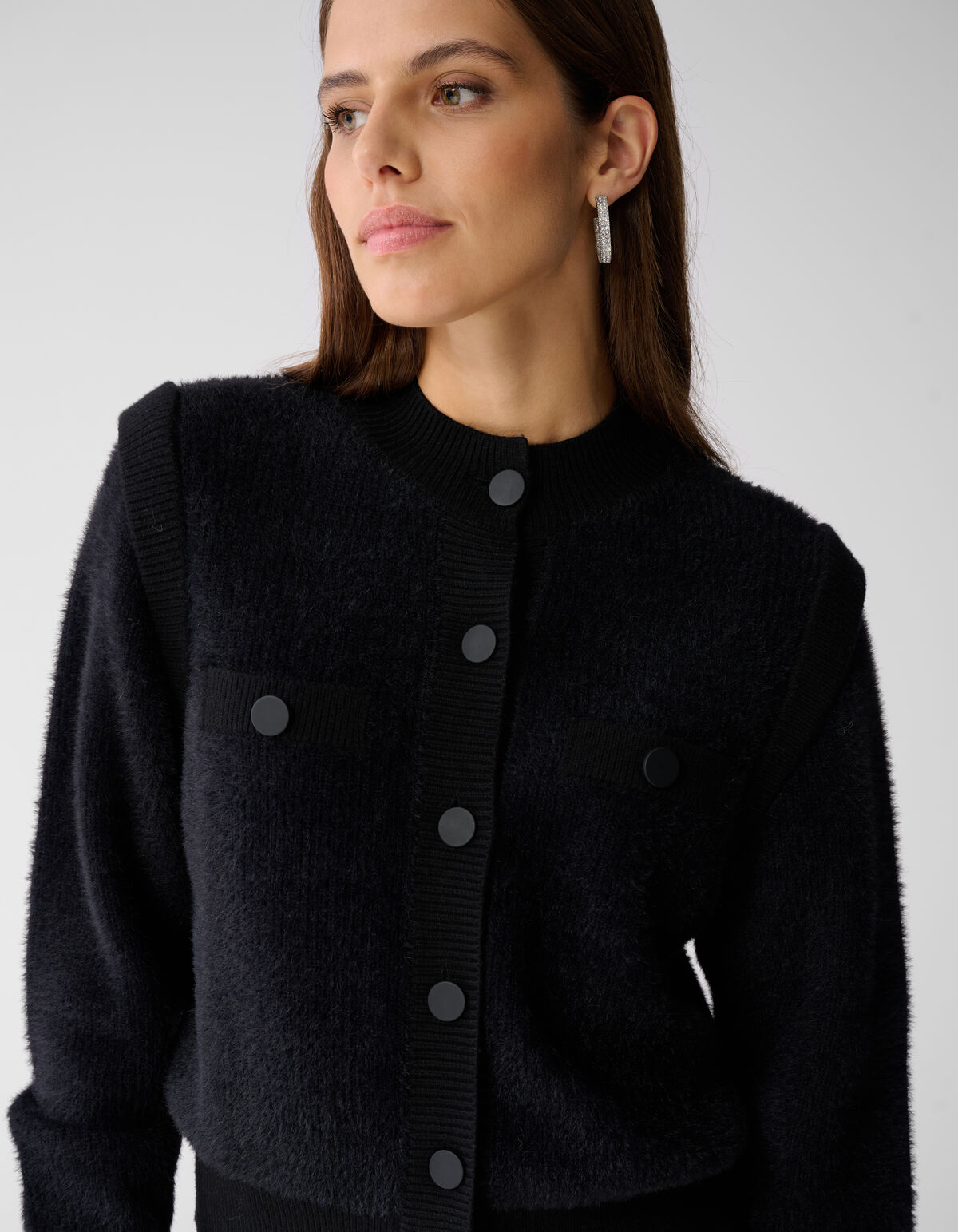 Button Vest Zwart By Mieke SHOEBY WOMEN