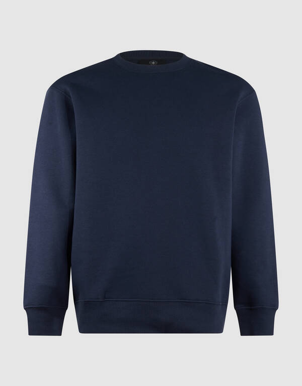 Rib Spark Sweater Donkerblauw SHOEBY MEN