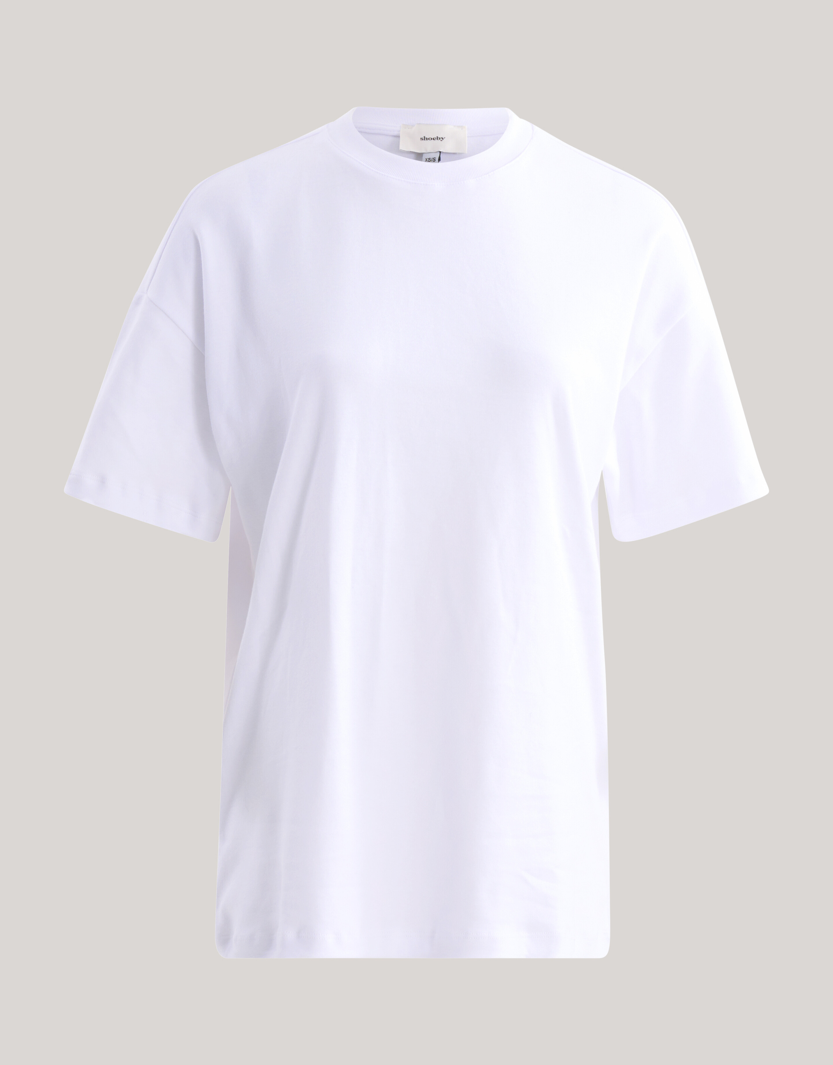 Oversized Basis T-shirt Wit SHOEBY WOMEN