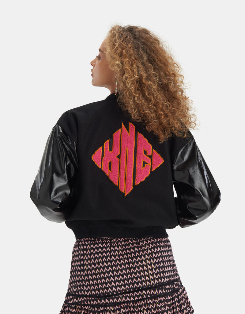 Hally Varsity Bomber by Nicolette van Dam