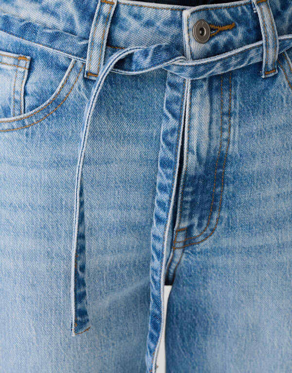 Balloon Fit Jeans Donkerblauw SHOEBY WOMEN