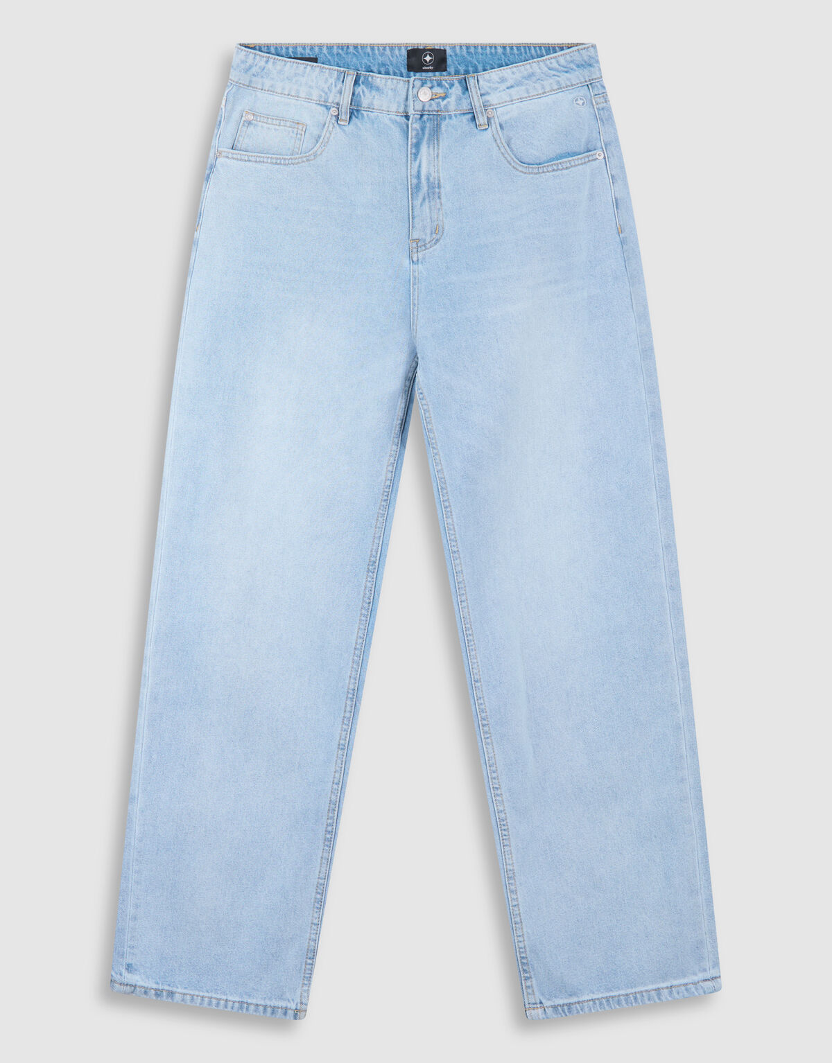 Baggy Fit Jeans Bleached L32 SHOEBY MEN