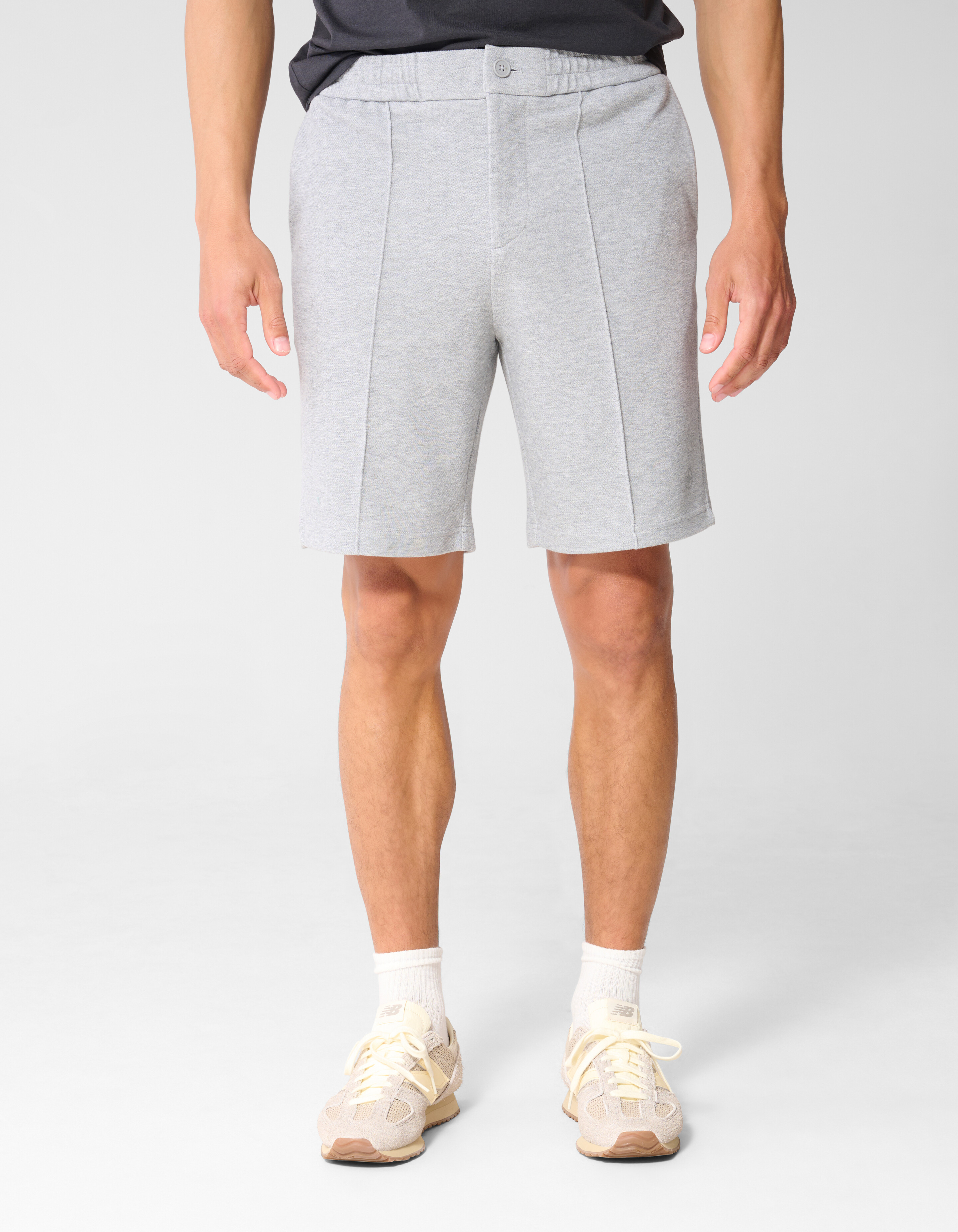 Structuur Regular Fit Short Grijs SHOEBY MEN