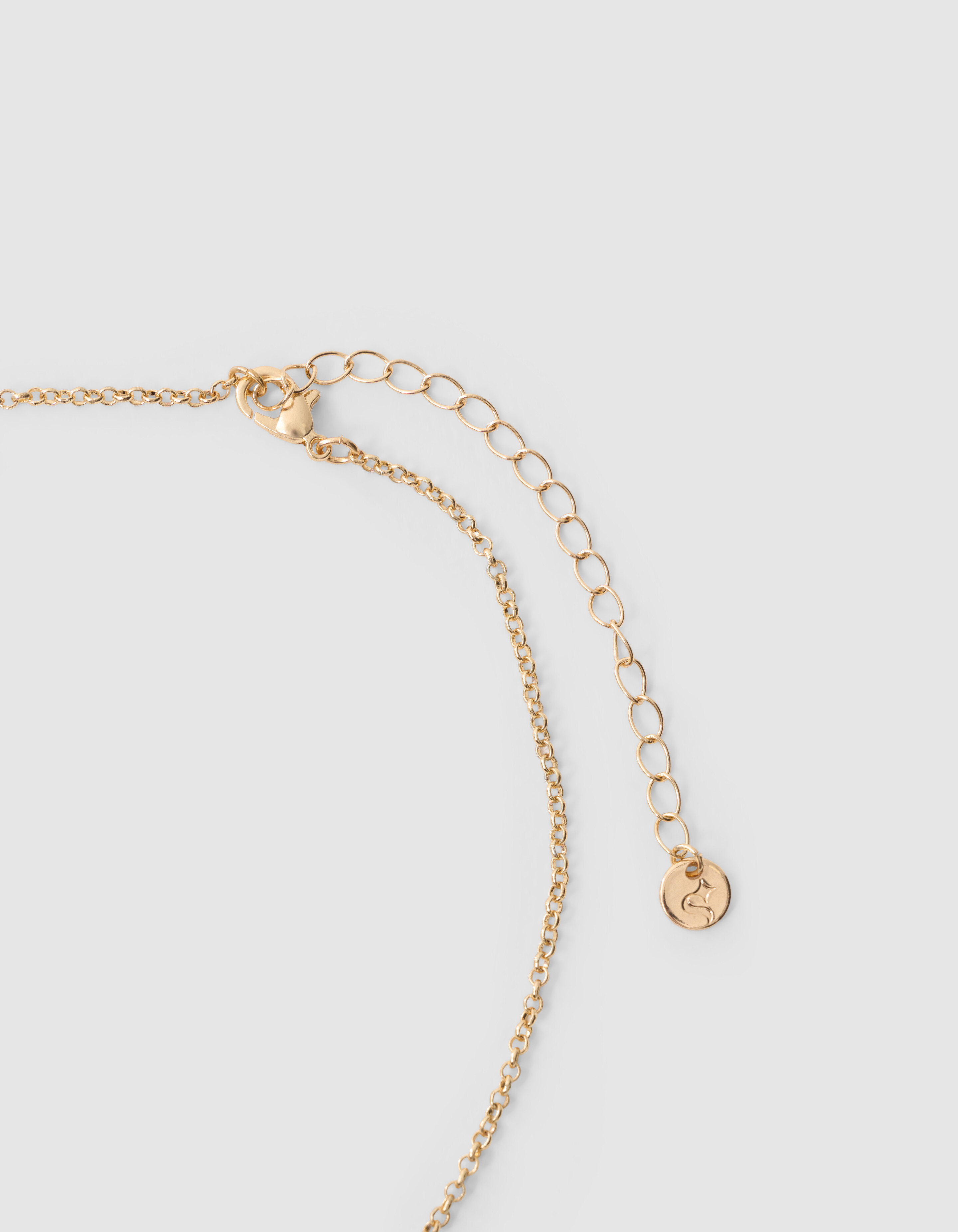 Double Heart Ketting Goud SHOEBY ACCESSOIRES