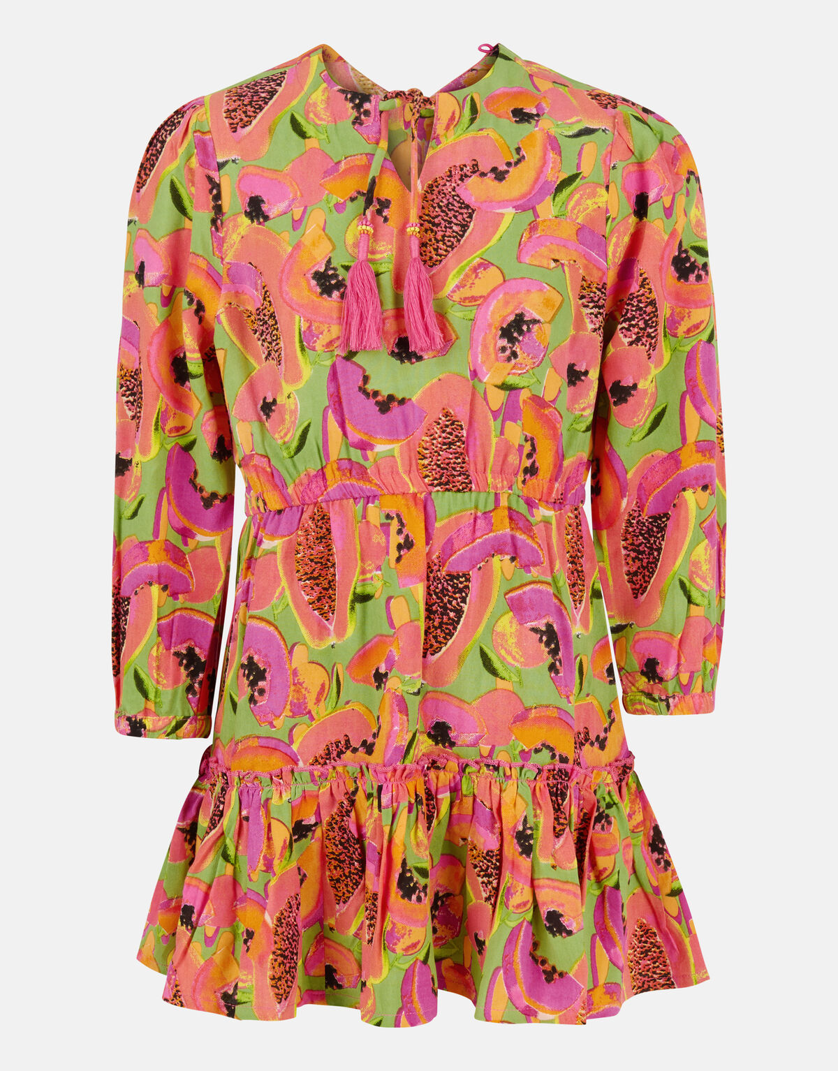 Fruit Jurk Groen SHOEBY GIRLS