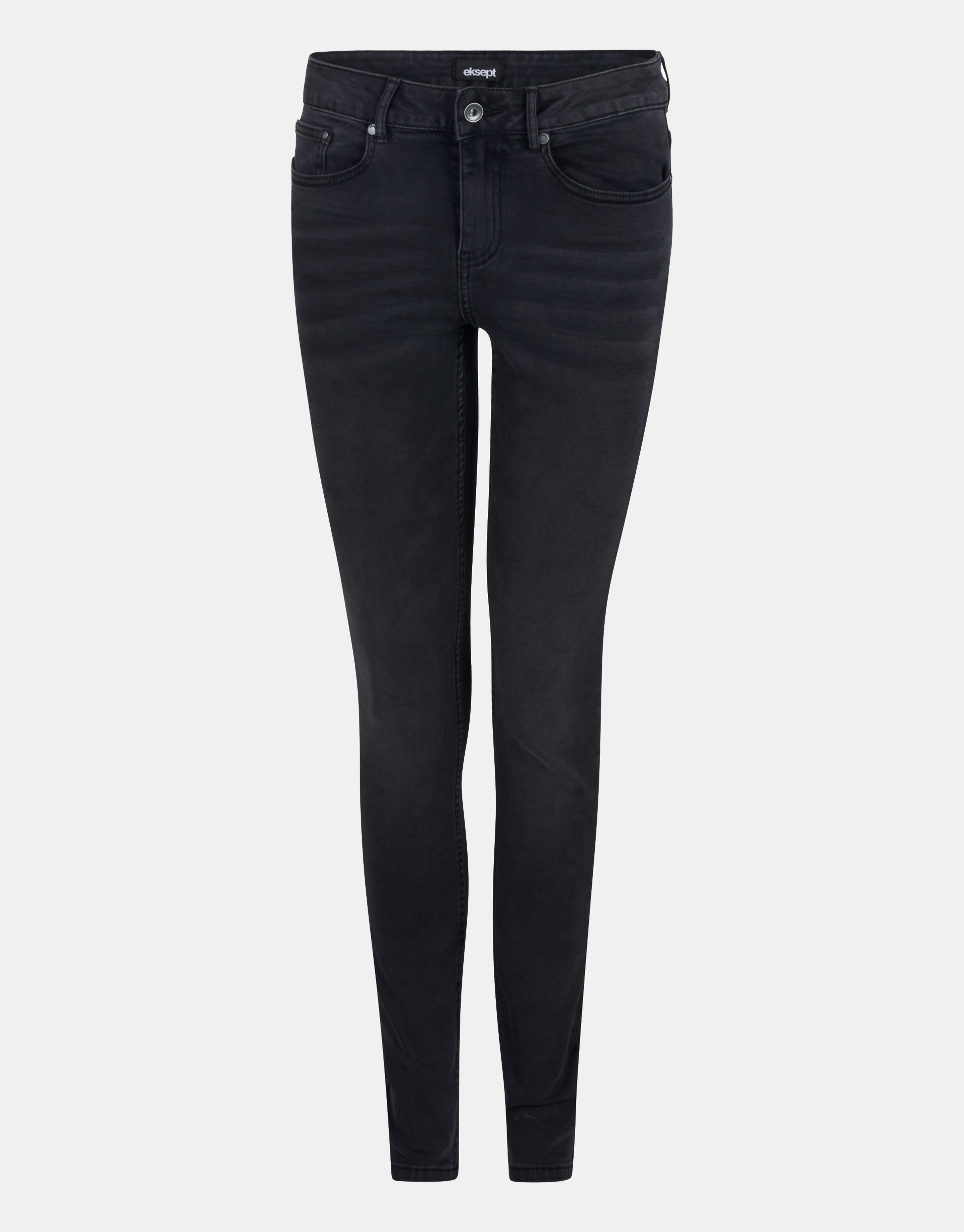 Skinny Jeans Zwart L34 Eksept