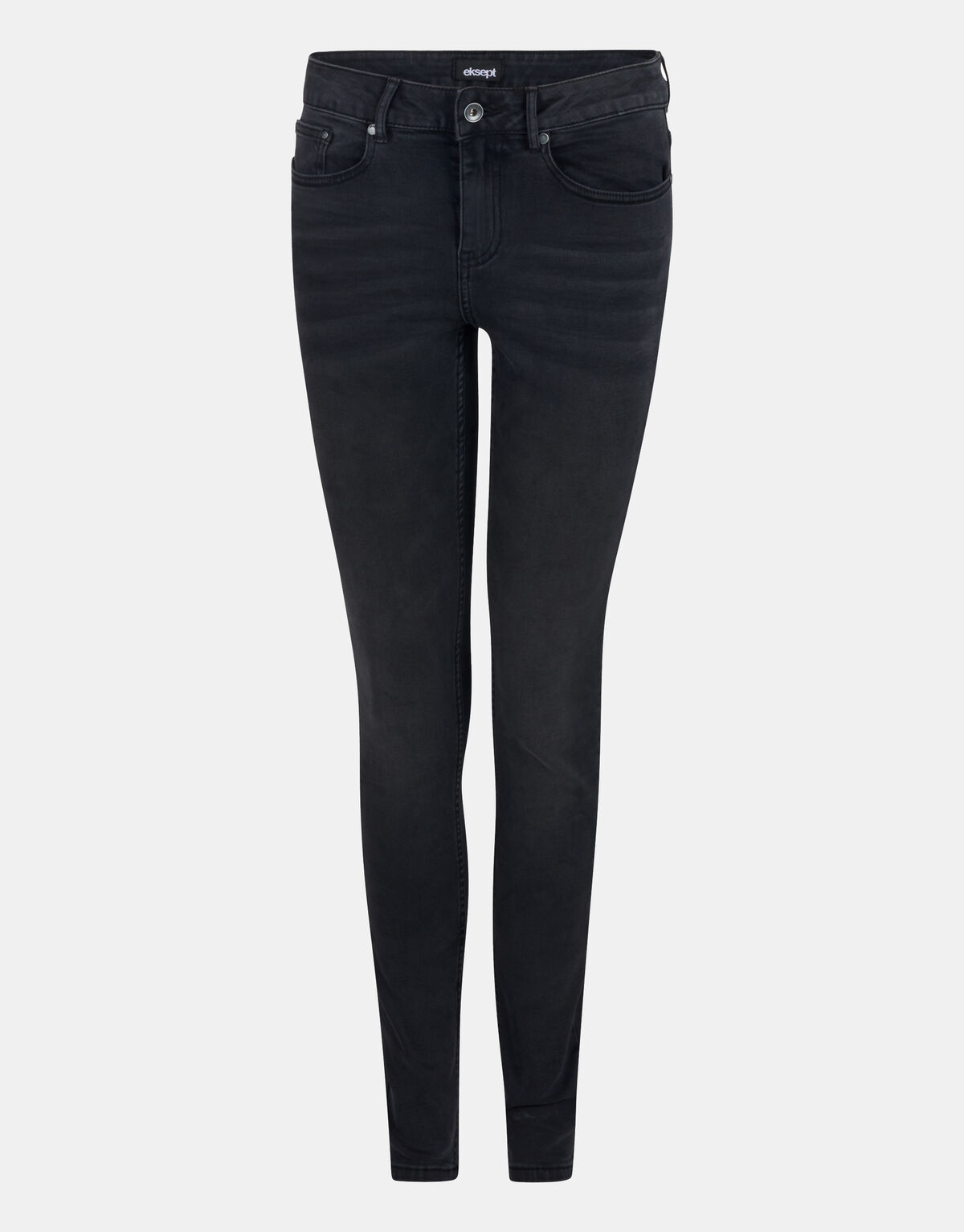 Skinny Jeans Zwart L34 Eksept