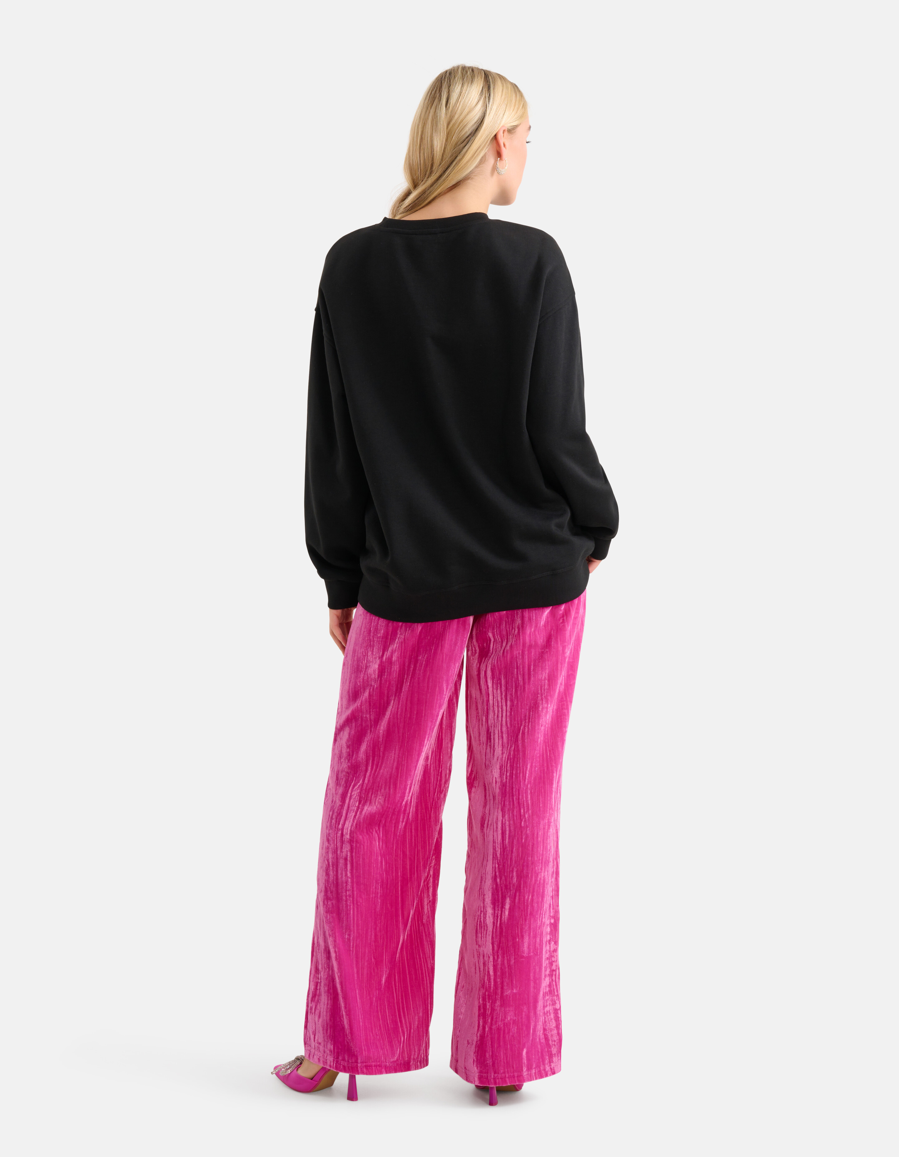 Velvet Broek Roze SHOEBY WOMEN