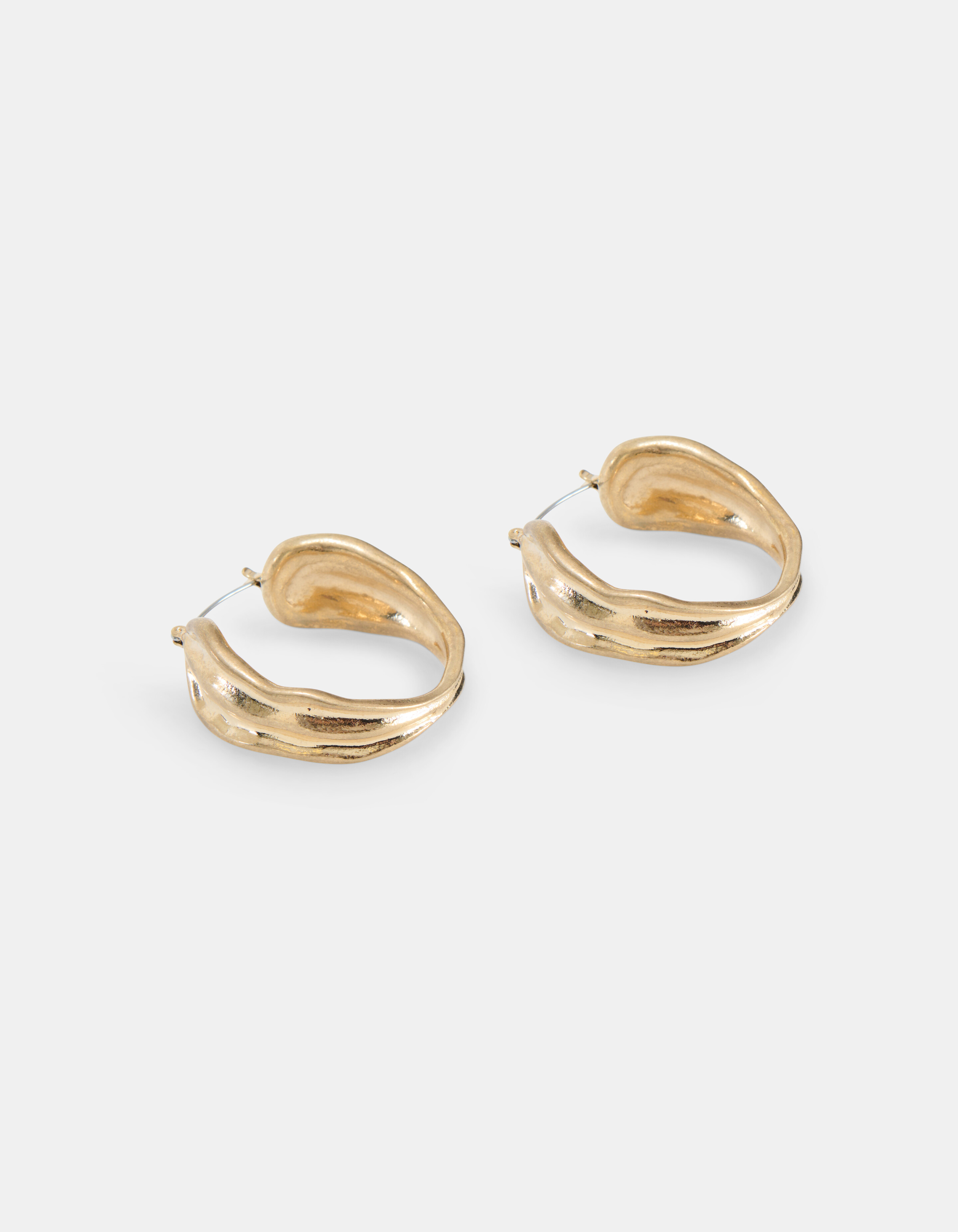 Busted Gold Hoops Oorbellen SHOEBY ACCESSOIRES