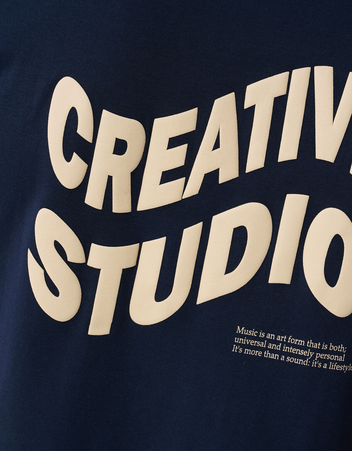 Studio T-shirt Donkerblauw SHOEBY MEN