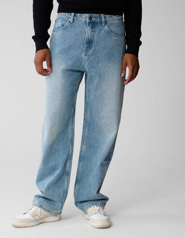 Baggy Fit Jeans Mediumstone L33 SHOEBY MEN